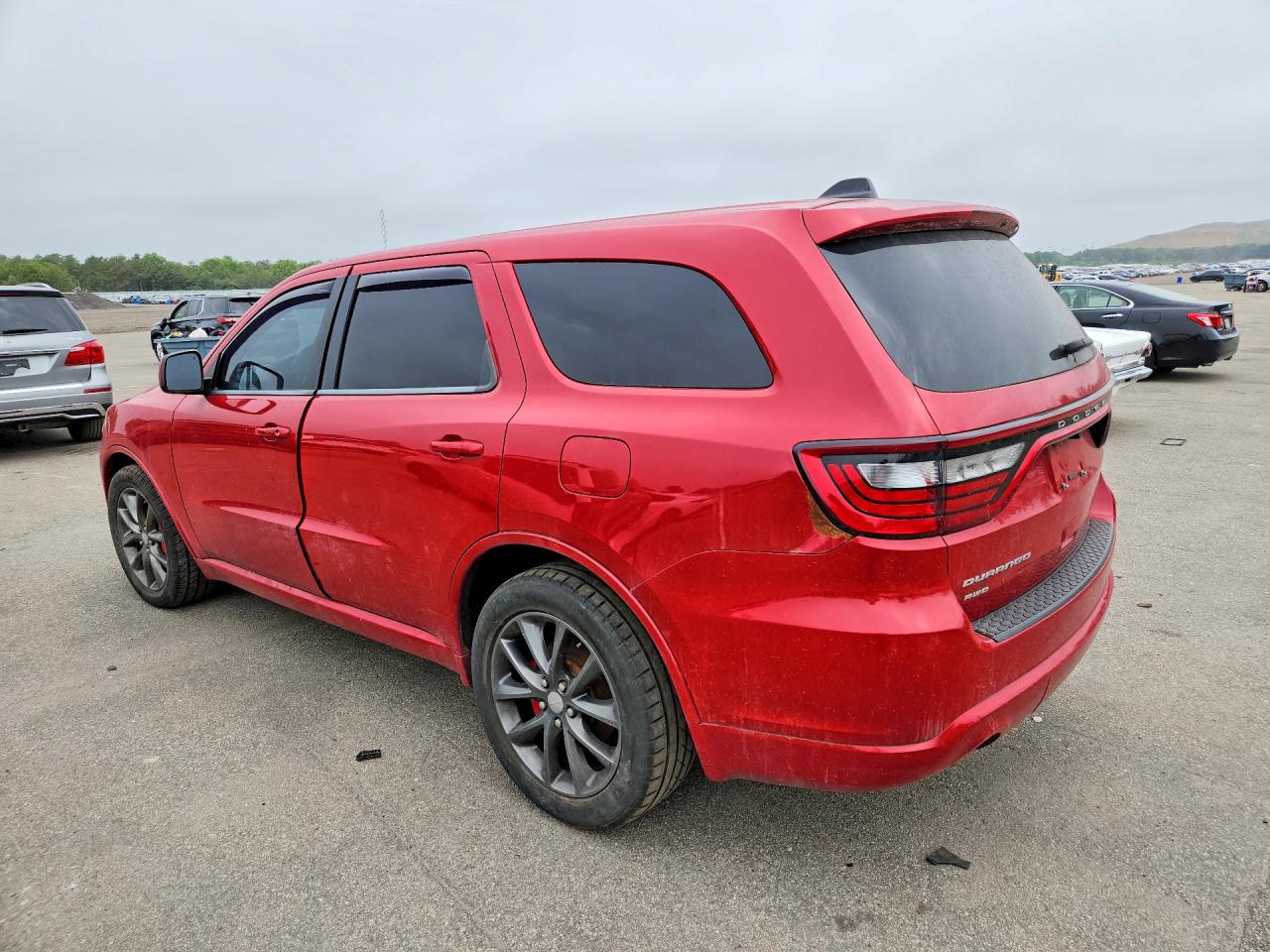 2014 Dodge Durango Sxt Red vin: 1C4RDJAG1EC394465