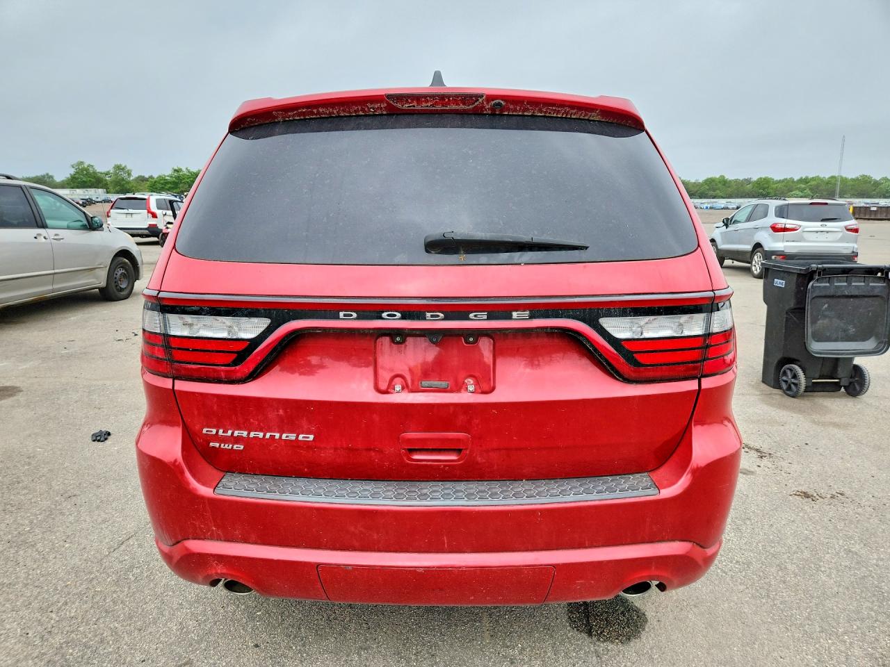 2014 Dodge Durango Sxt Red vin: 1C4RDJAG1EC394465