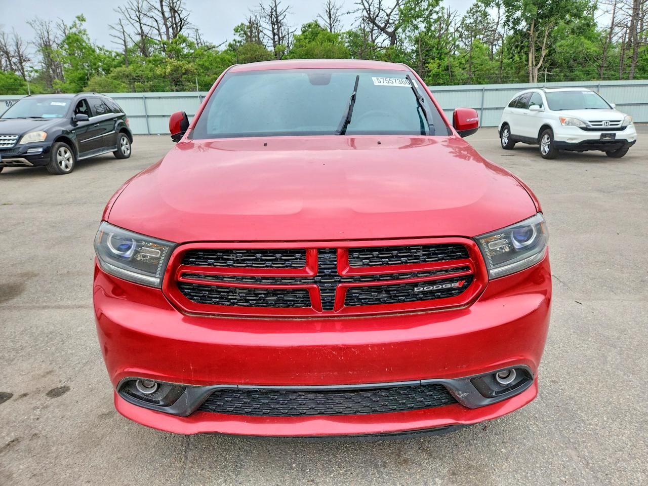 2014 Dodge Durango Sxt Red vin: 1C4RDJAG1EC394465