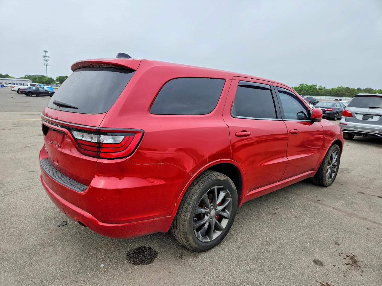 2014 Dodge Durango Sxt Red vin: 1C4RDJAG1EC394465