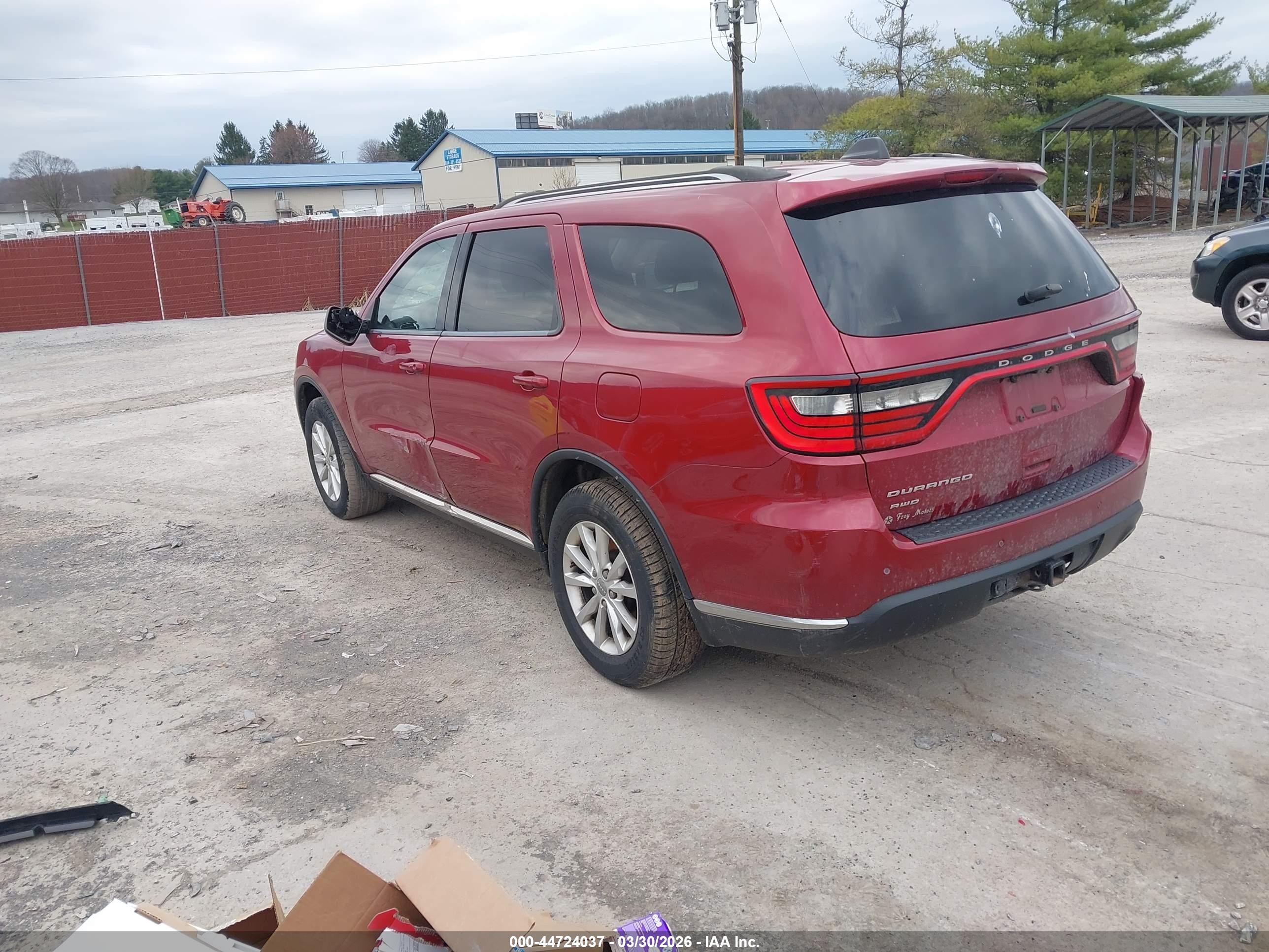 2014 Dodge Durango Sxt Темно-бордовый vin: 1C4RDJAG1EC557373