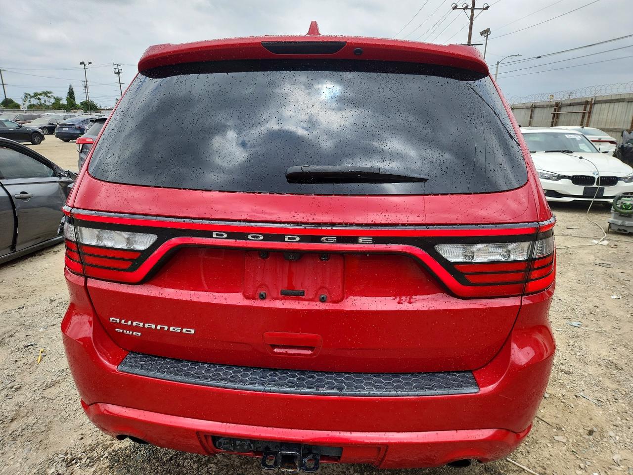 2015 Dodge Durango Sxt Red vin: 1C4RDJAG1FC145665