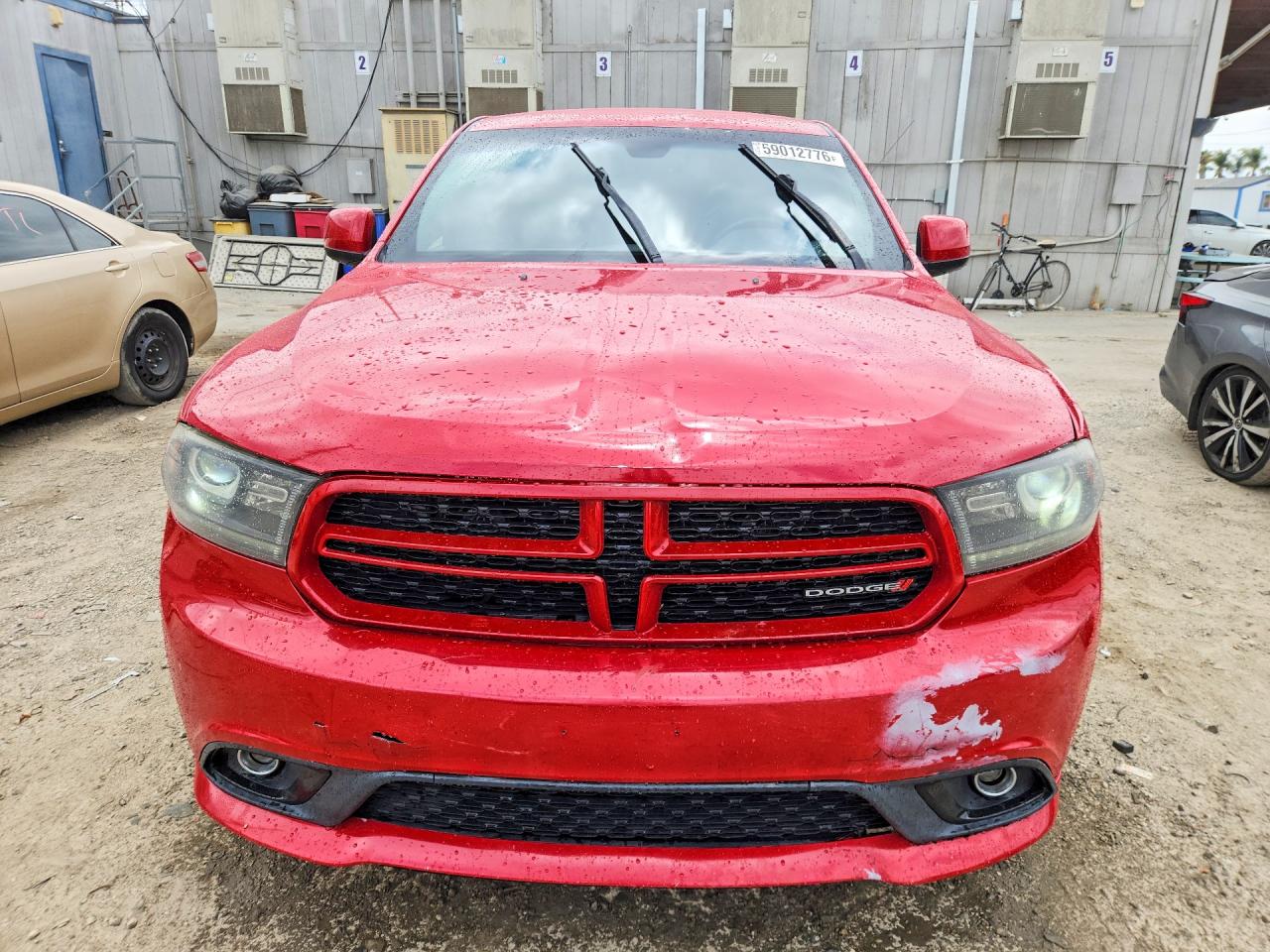 2015 Dodge Durango Sxt Red vin: 1C4RDJAG1FC145665