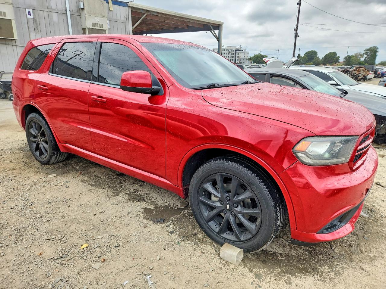 2015 Dodge Durango Sxt Red vin: 1C4RDJAG1FC145665