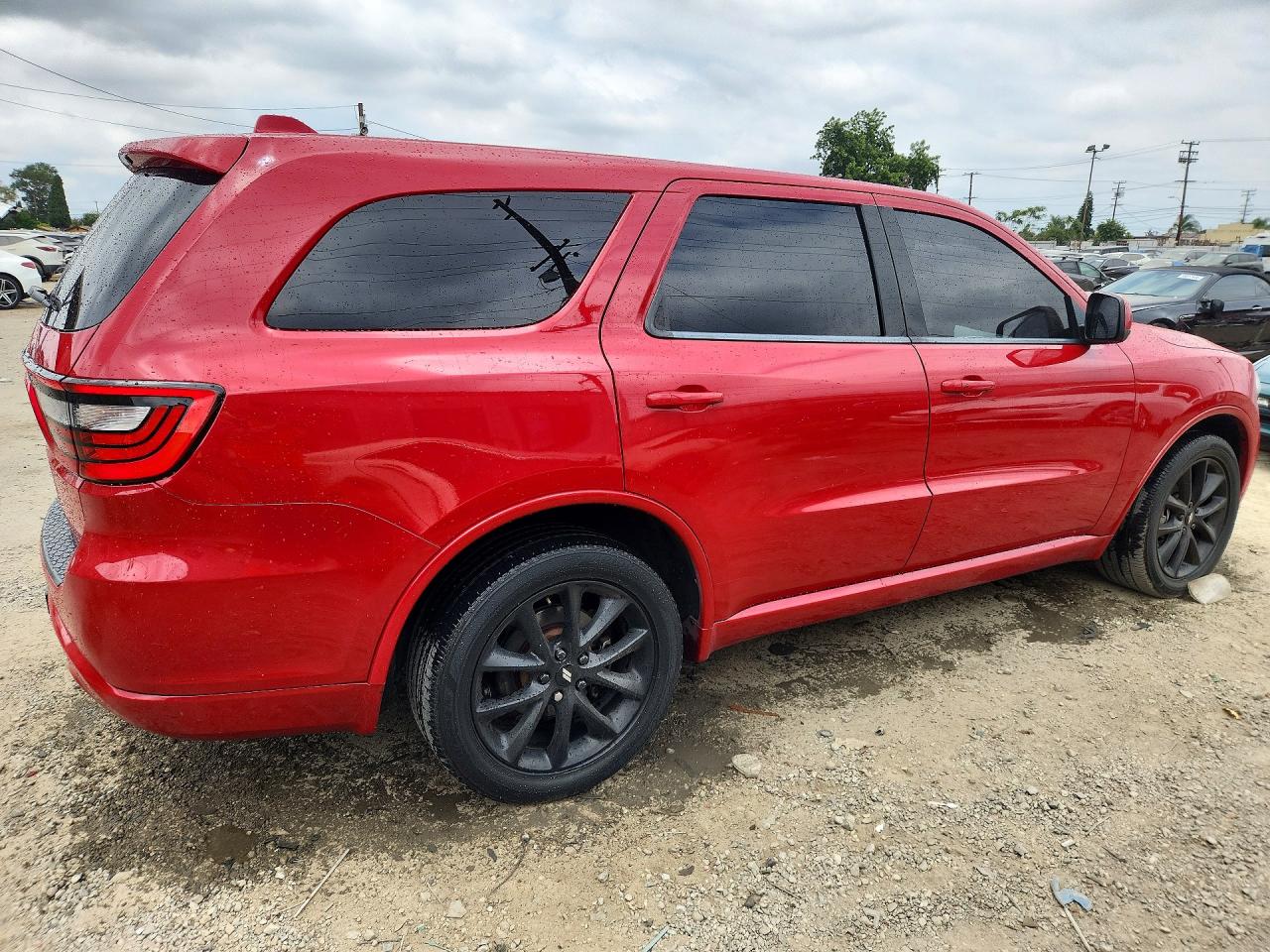 2015 Dodge Durango Sxt Red vin: 1C4RDJAG1FC145665