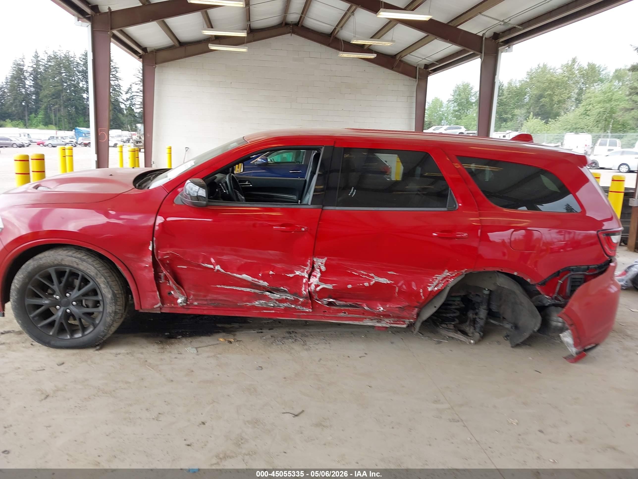 2015 Dodge Durango Sxt Красный vin: 1C4RDJAG1FC689003