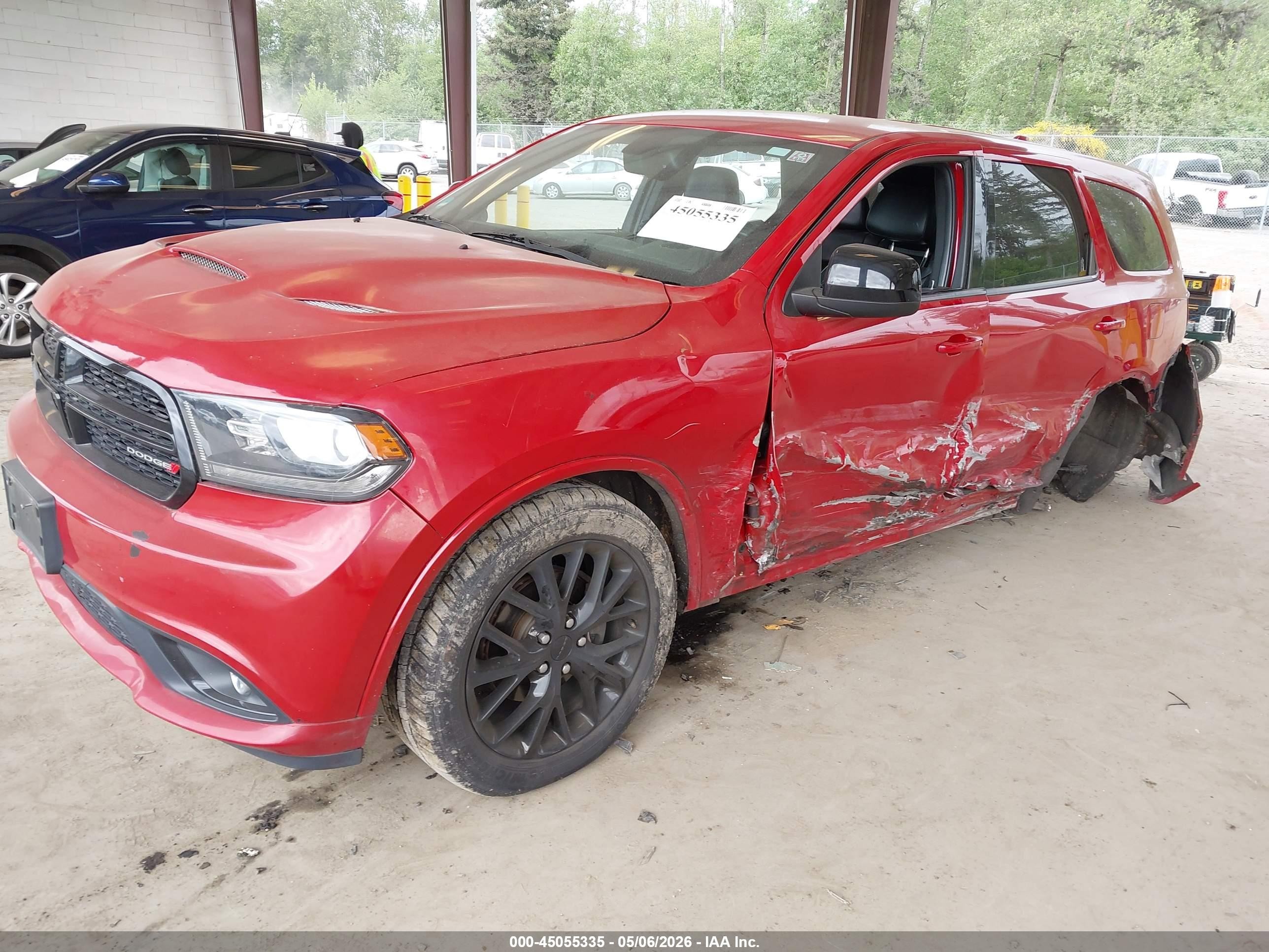 2015 Dodge Durango Sxt Красный vin: 1C4RDJAG1FC689003