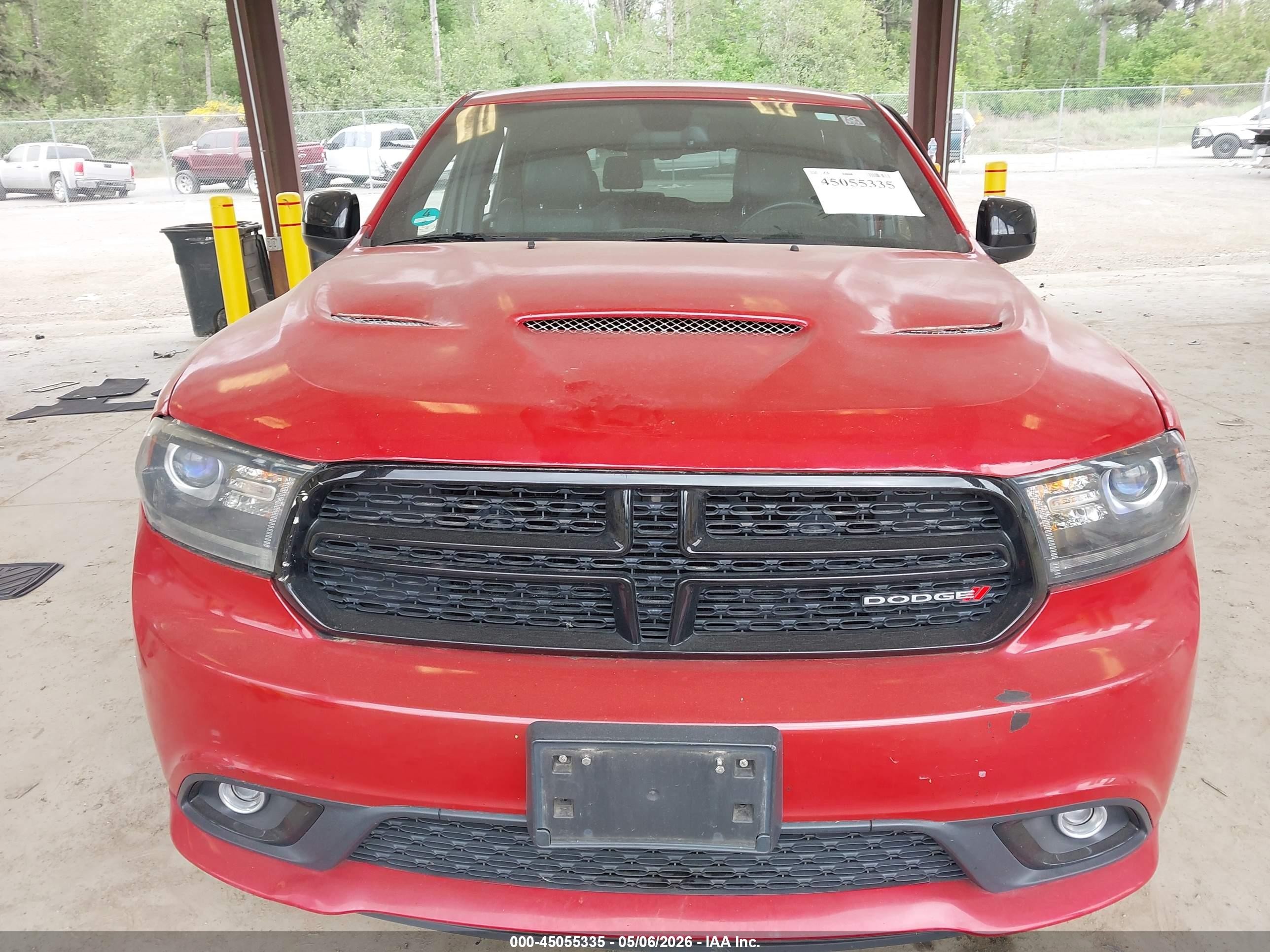 2015 Dodge Durango Sxt Красный vin: 1C4RDJAG1FC689003