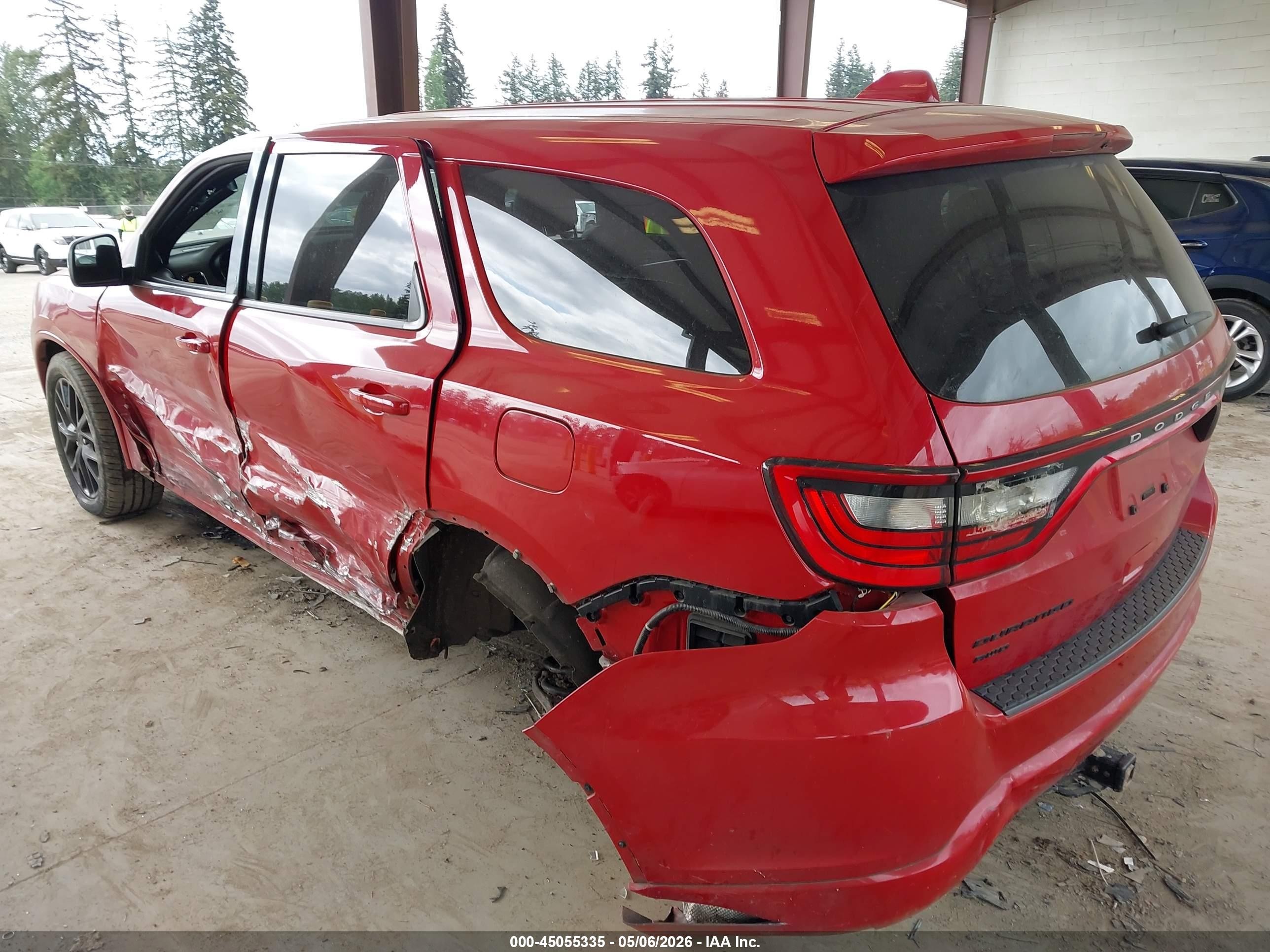 2015 Dodge Durango Sxt Красный vin: 1C4RDJAG1FC689003