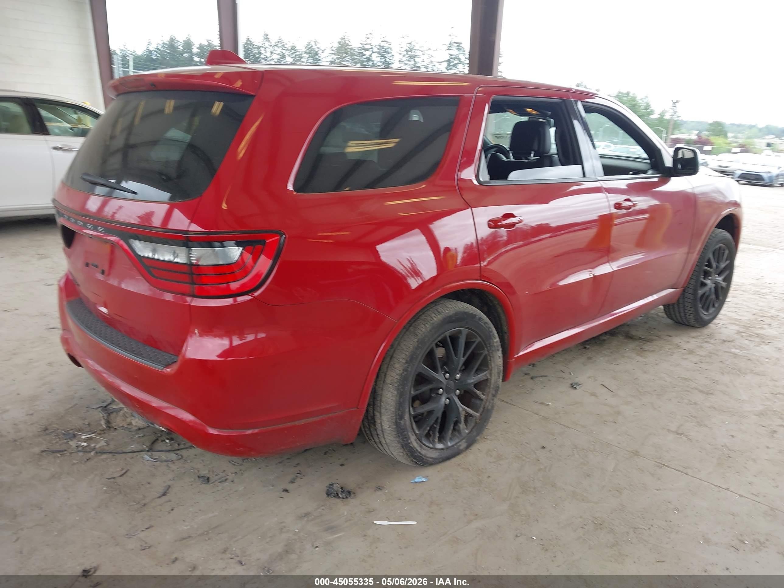 2015 Dodge Durango Sxt Красный vin: 1C4RDJAG1FC689003