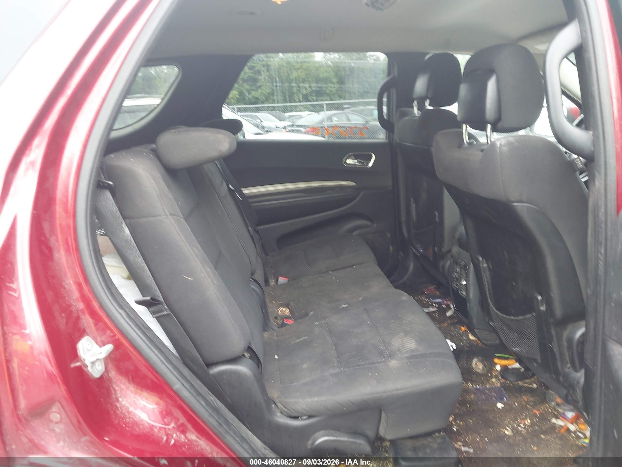 2015 Dodge Durango Sxt Red vin: 1C4RDJAG1FC810774