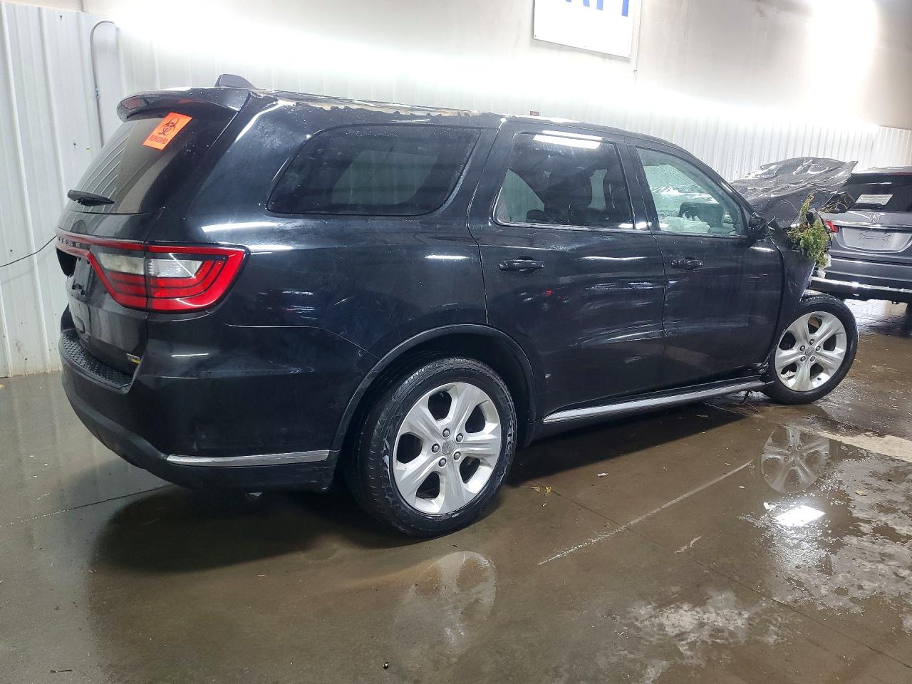 2015 Dodge Durango Sxt Black vin: 1C4RDJAG1FC817742