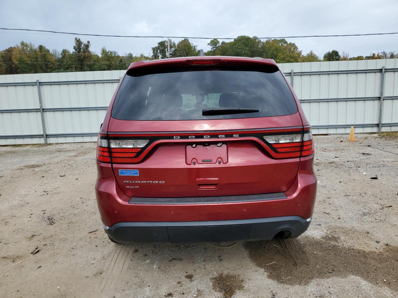 2015 Dodge Durango Sxt Maroon vin: 1C4RDJAG1FC923494