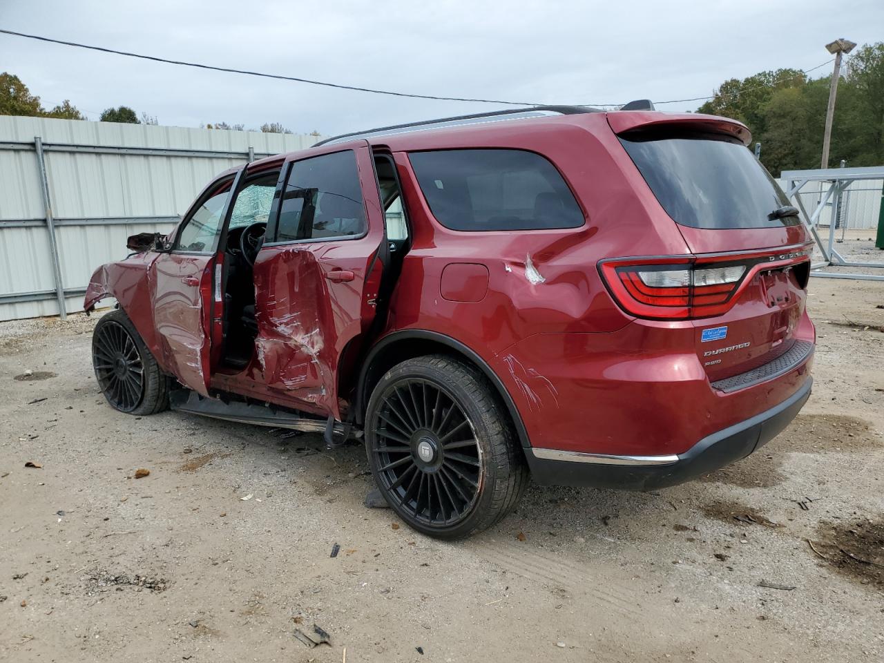 2015 Dodge Durango Sxt Maroon vin: 1C4RDJAG1FC923494