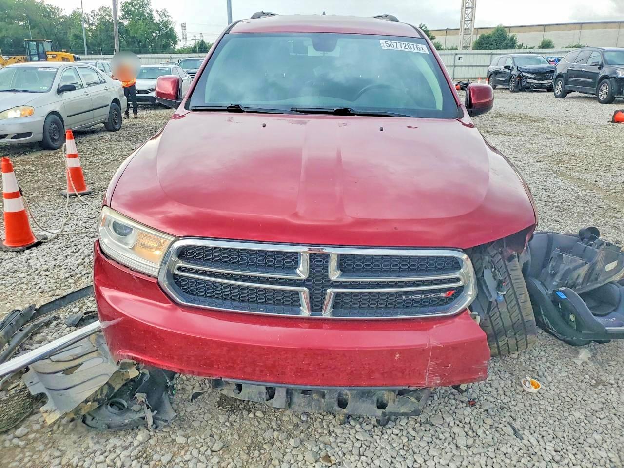 2015 Dodge Durango Sxt Red vin: 1C4RDJAG1FC939159