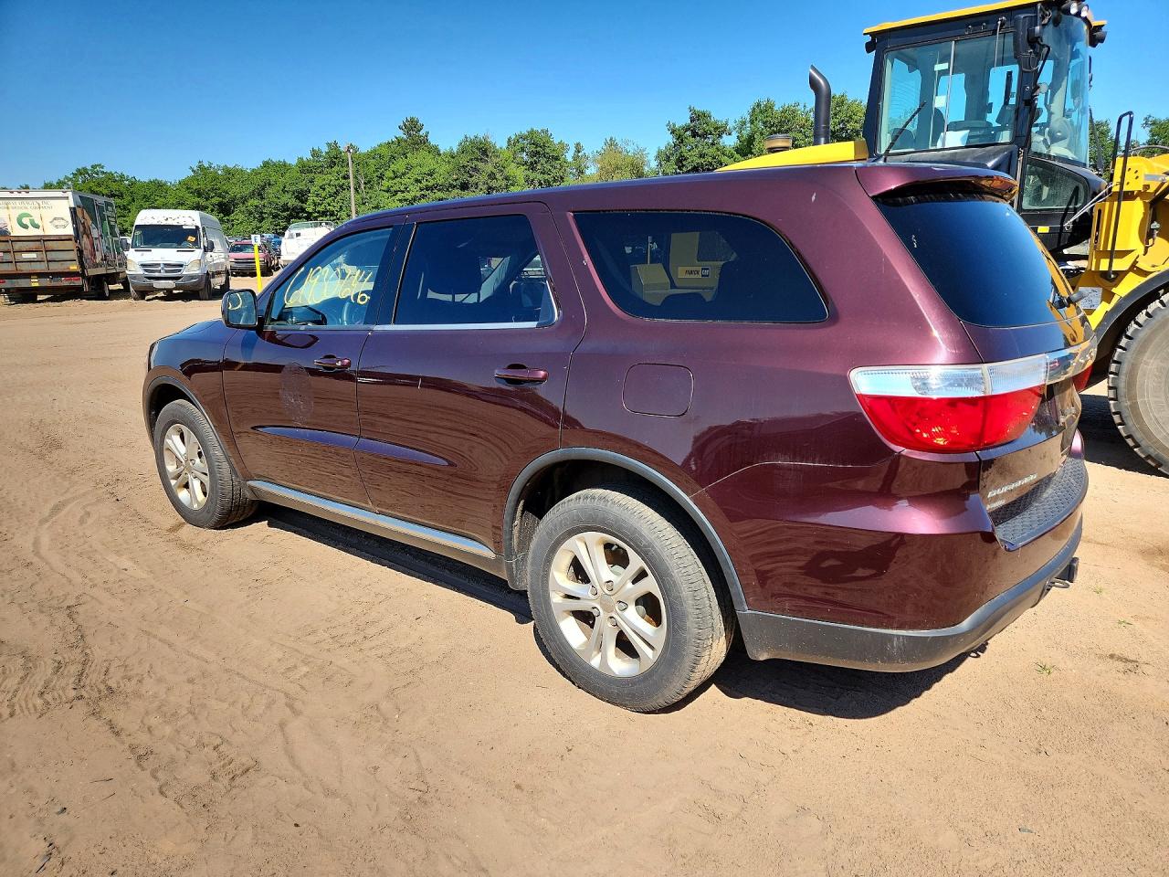2012 Dodge Durango Sxt Purple vin: 1C4RDJAG2CC317732