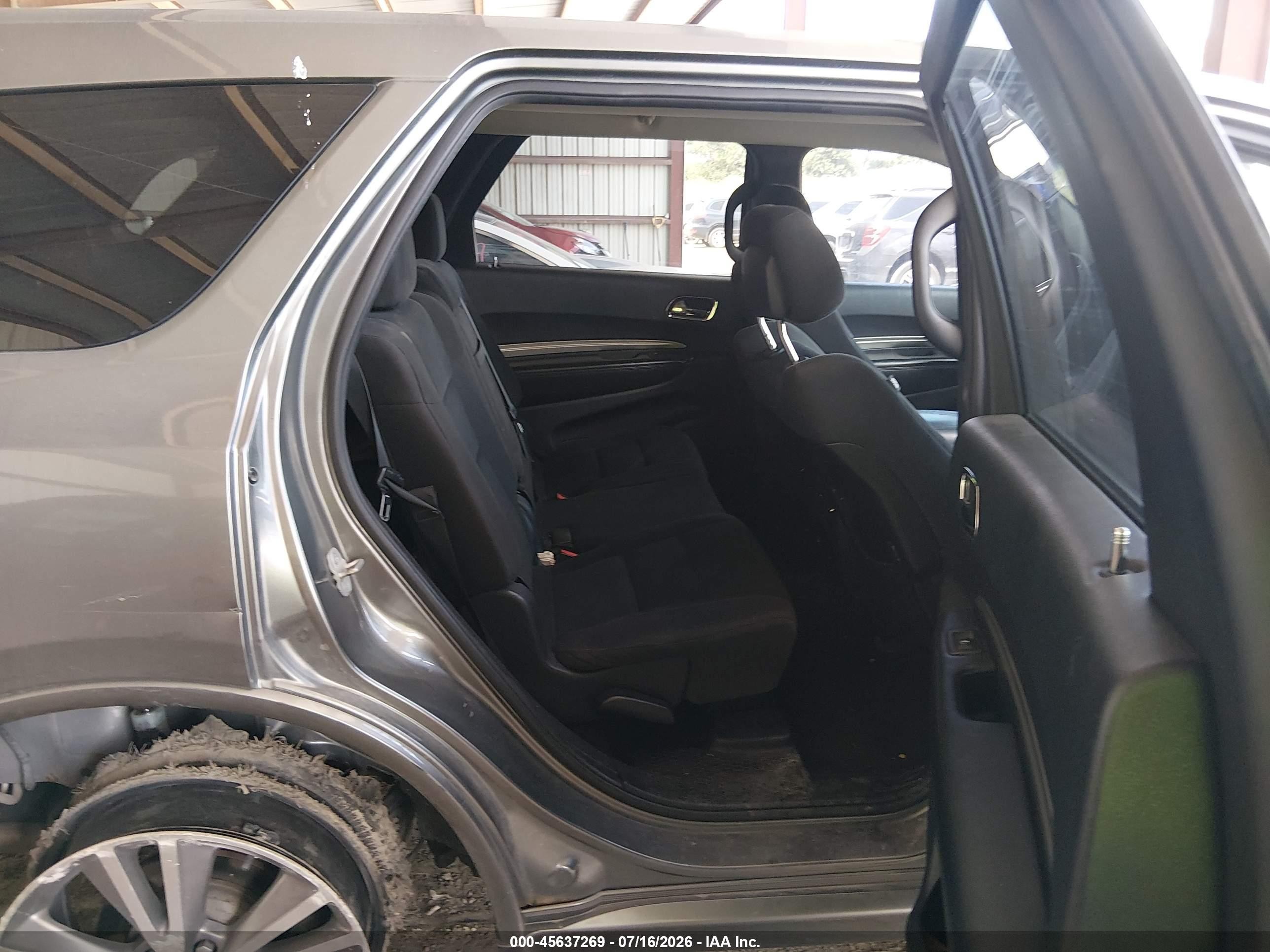 2013 Dodge Durango Sxt Серый vin: 1C4RDJAG2DC575203