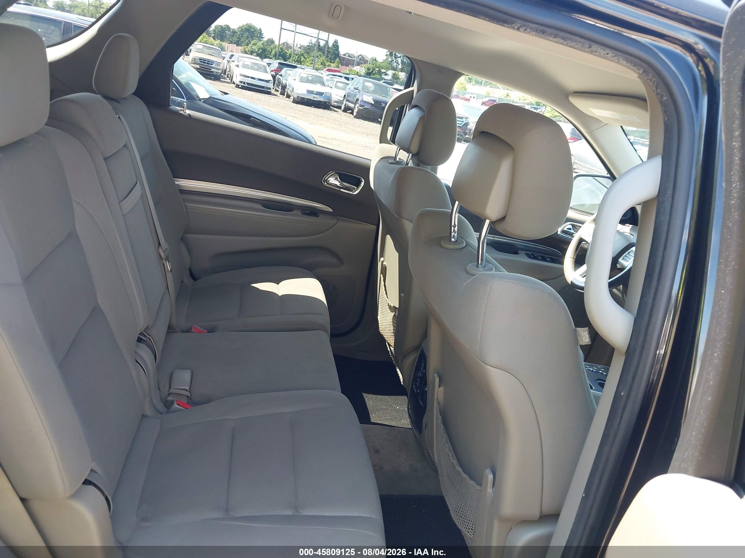 2013 Dodge Durango Sxt Black vin: 1C4RDJAG2DC653883