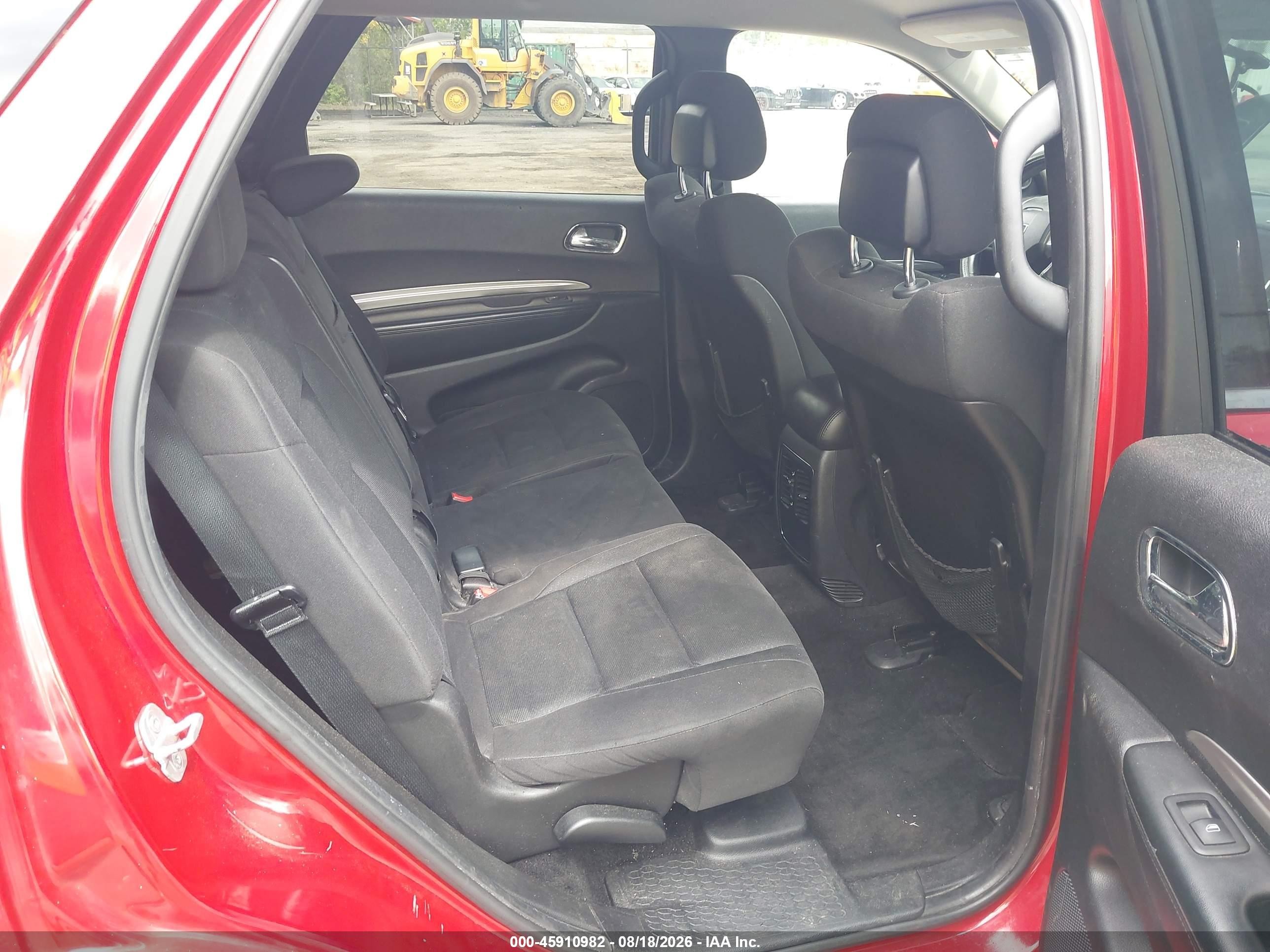 2013 Dodge Durango Sxt Red vin: 1C4RDJAG2DC658694