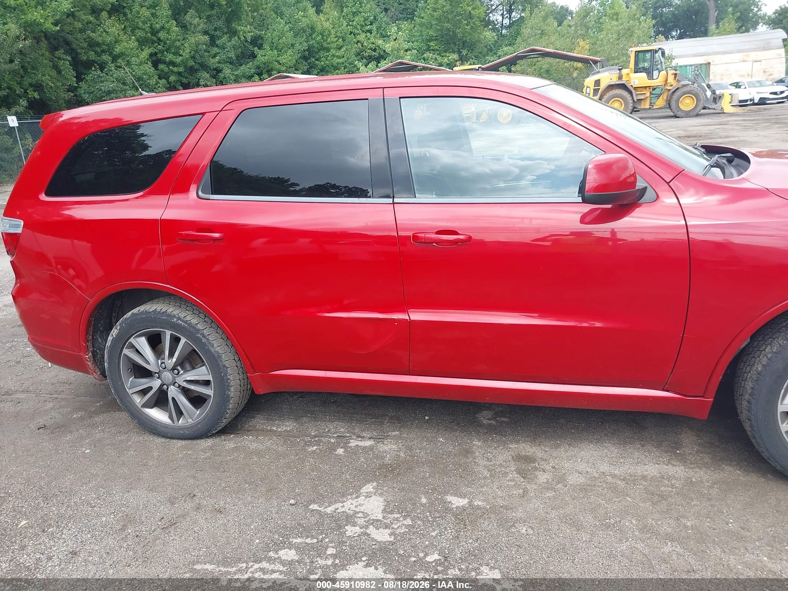 2013 Dodge Durango Sxt Red vin: 1C4RDJAG2DC658694