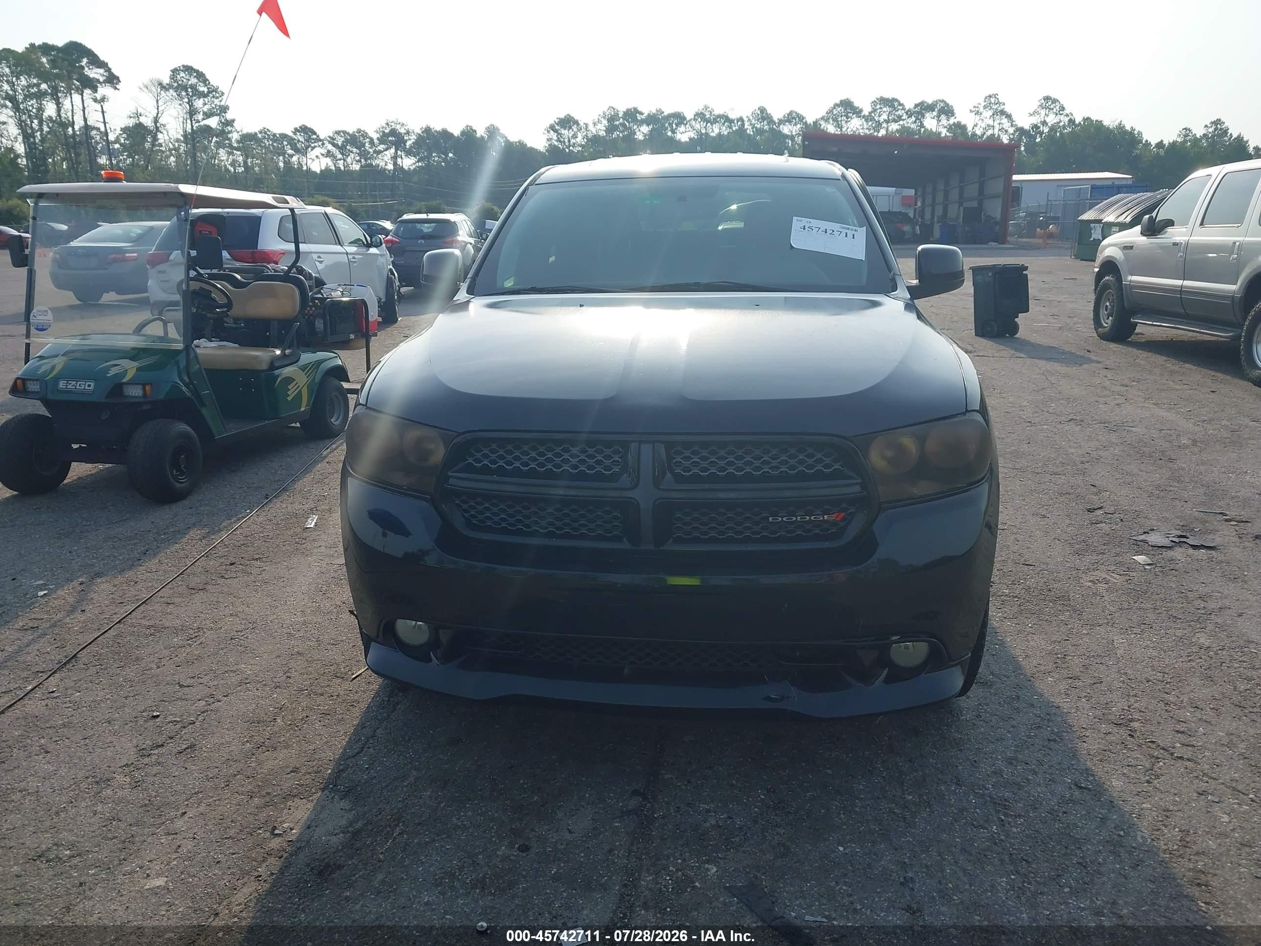 2013 Dodge Durango Sxt Black vin: 1C4RDJAG2DC669842