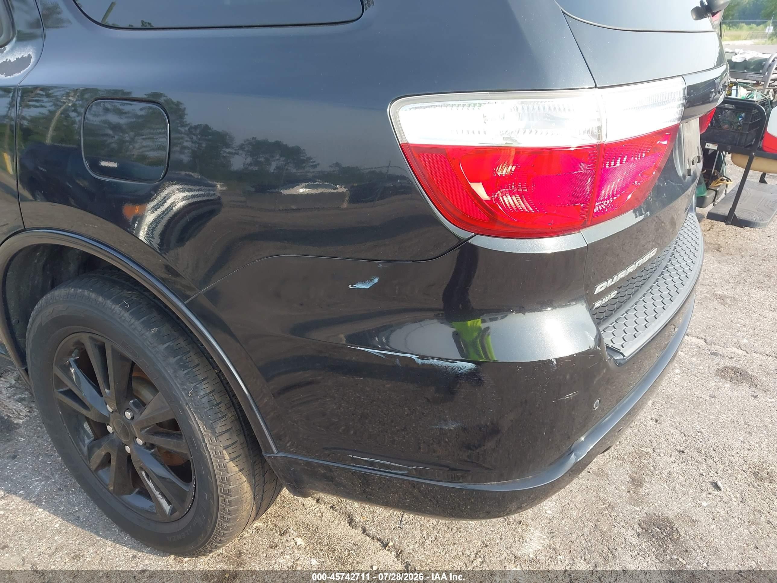 2013 Dodge Durango Sxt Black vin: 1C4RDJAG2DC669842