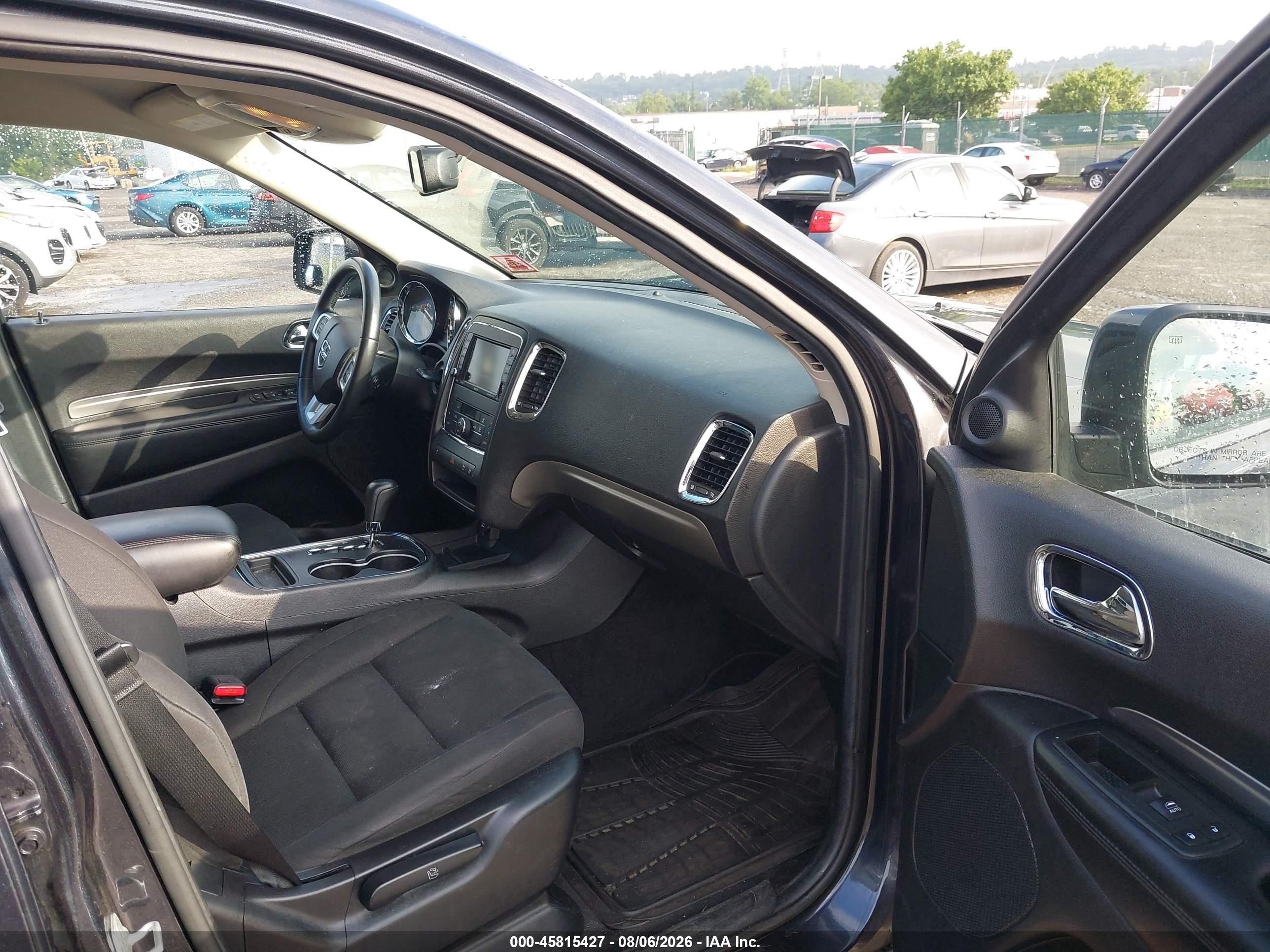 2013 Dodge Durango Sxt Серый vin: 1C4RDJAG2DC680016
