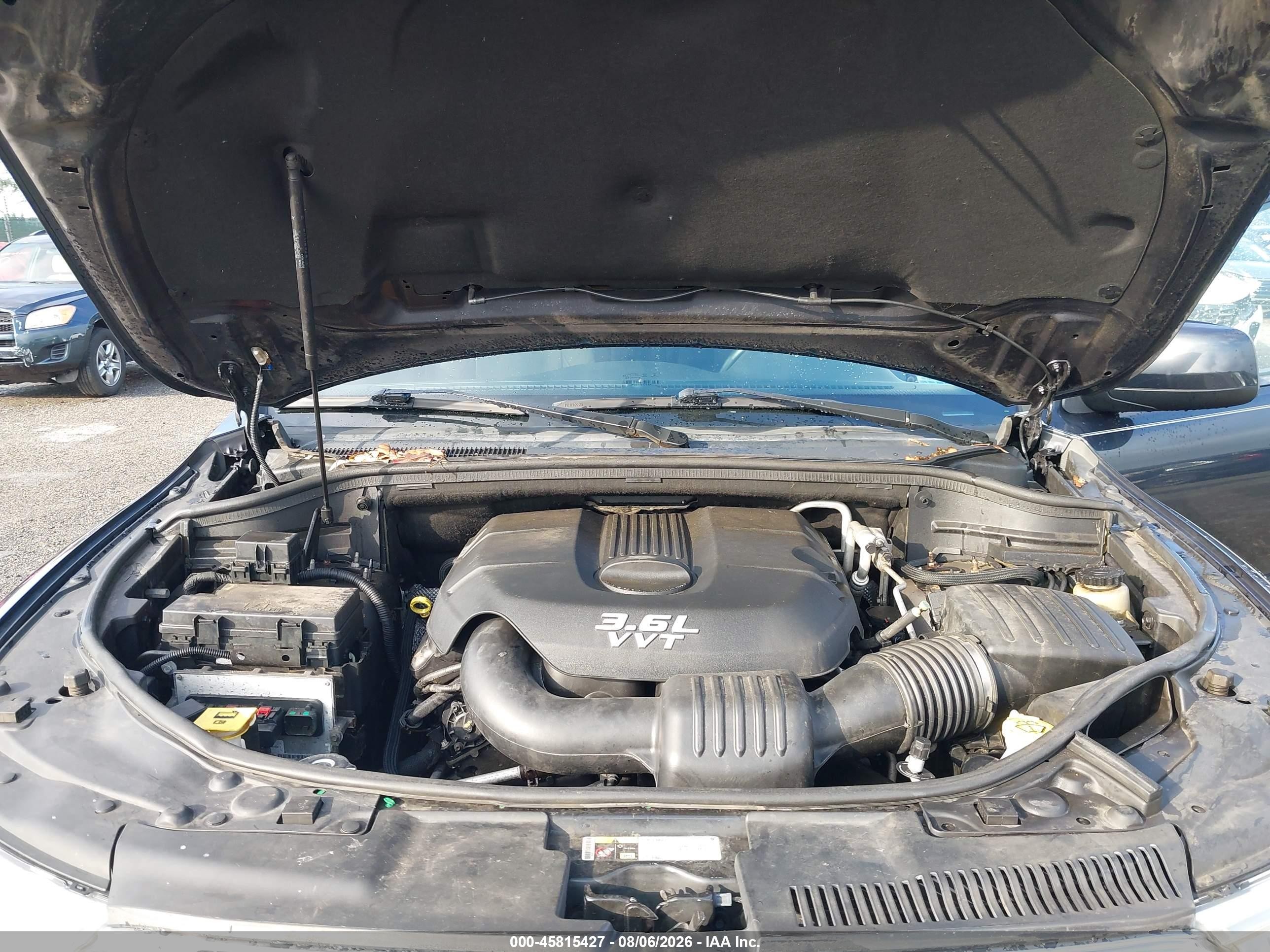 2013 Dodge Durango Sxt Серый vin: 1C4RDJAG2DC680016