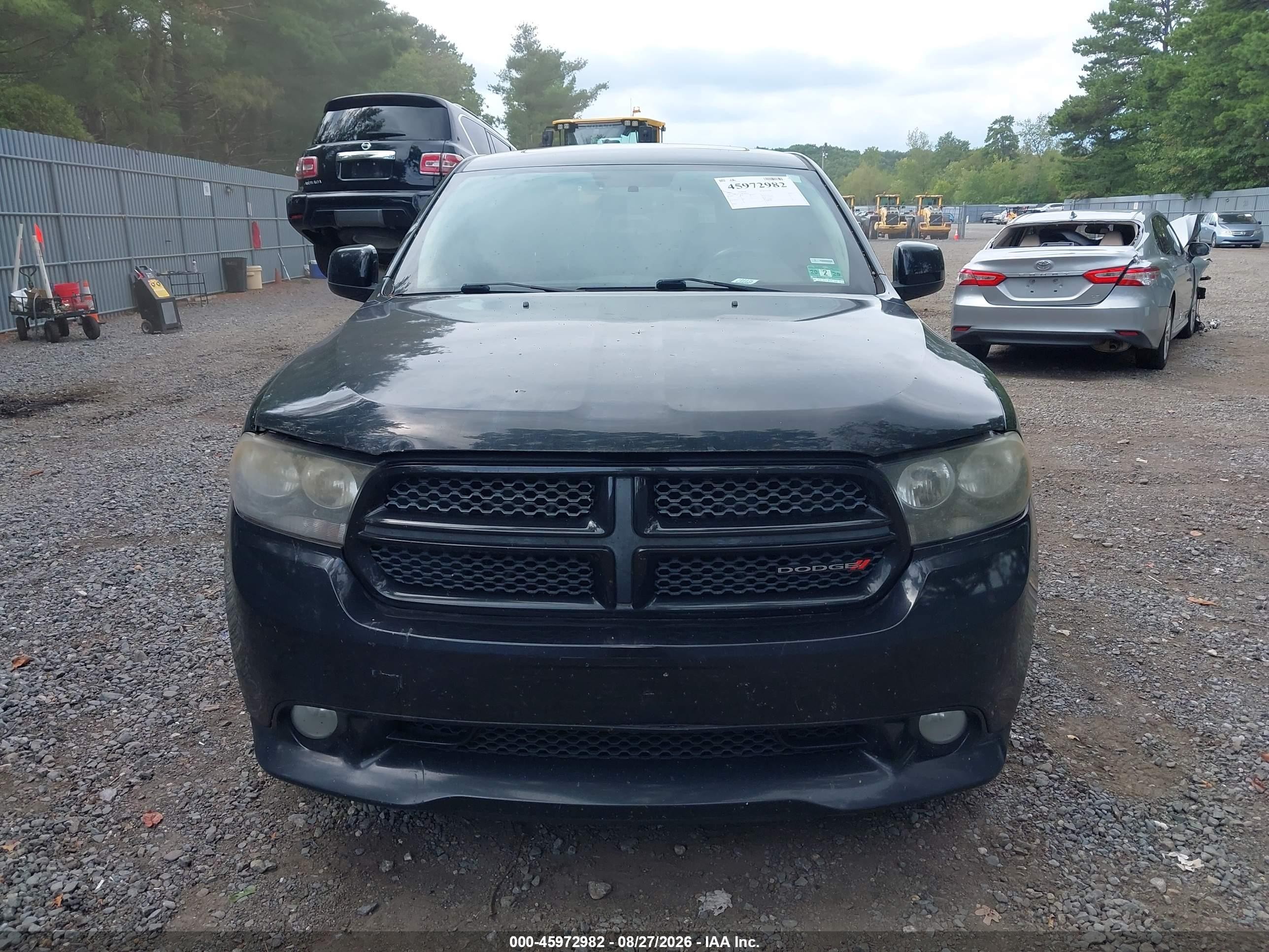 2013 Dodge Durango Sxt Black vin: 1C4RDJAG2DC684762