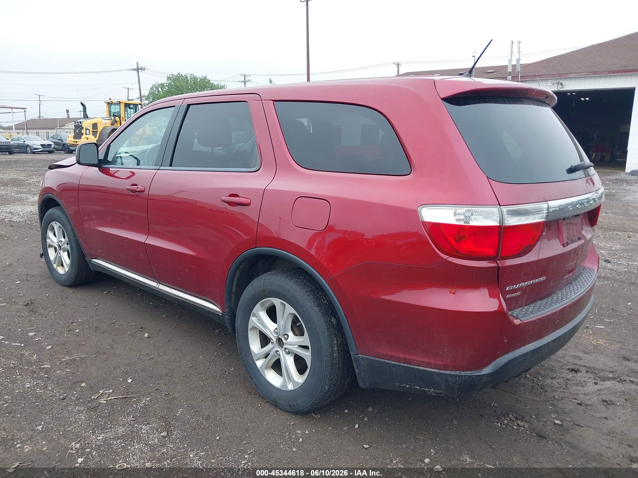 2013 Dodge Durango Sxt Красный vin: 1C4RDJAG2DC696233
