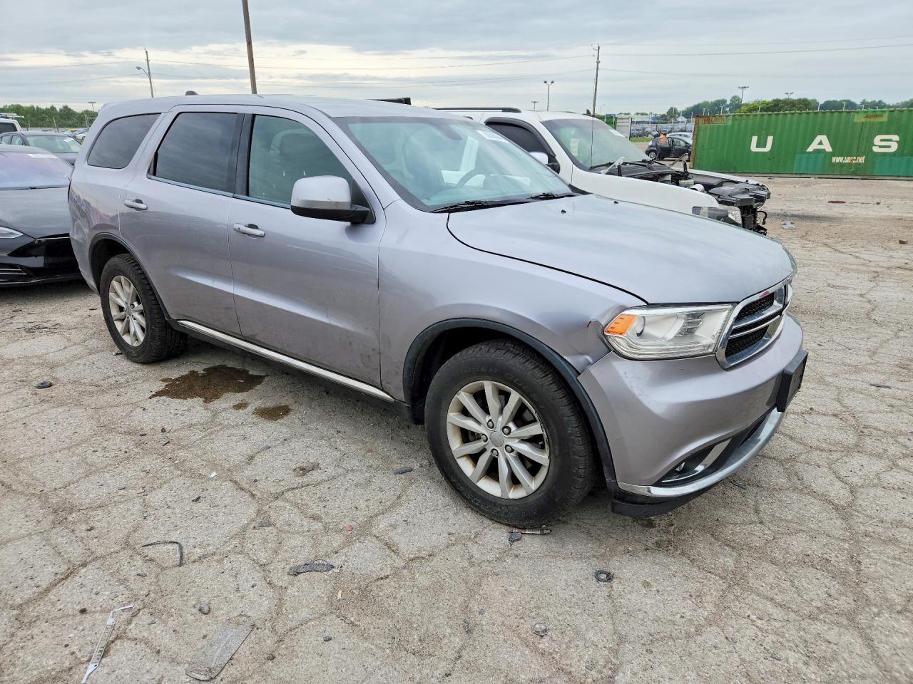 2014 Dodge Durango Sxt Серебряный vin: 1C4RDJAG2EC313991