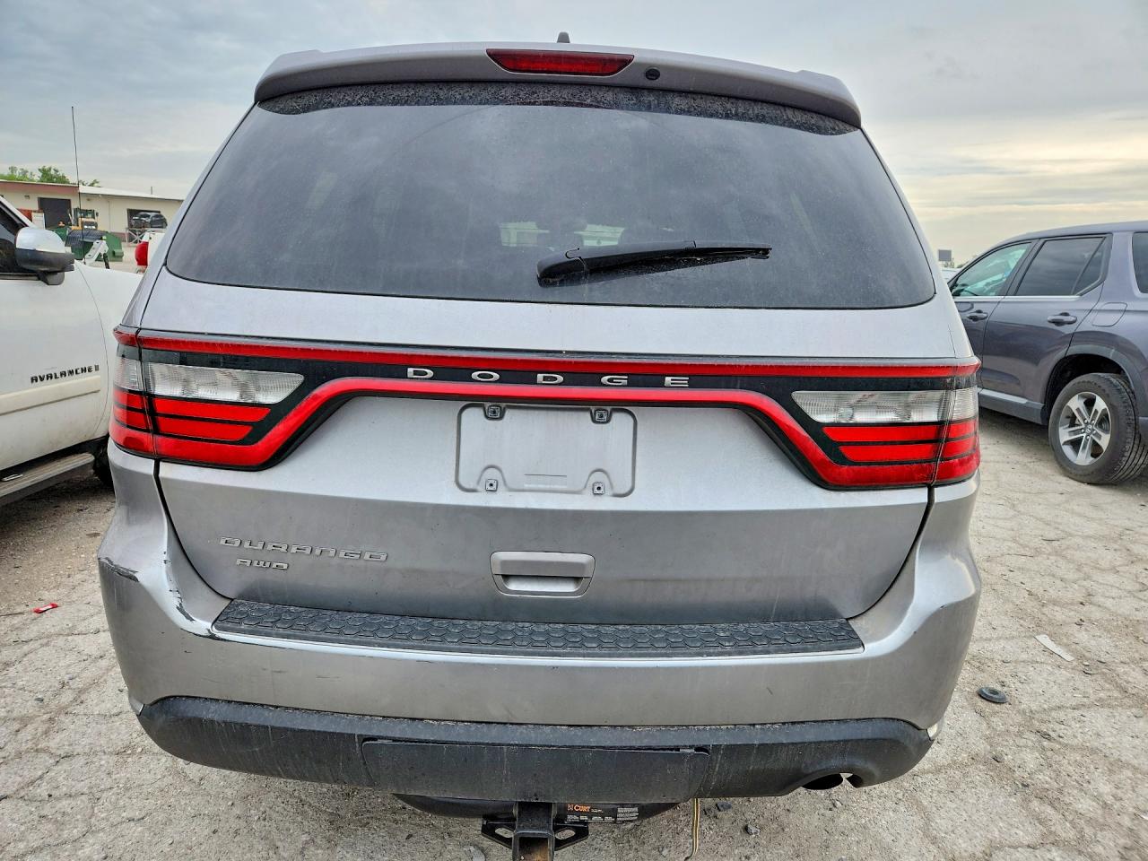 2014 Dodge Durango Sxt Серебряный vin: 1C4RDJAG2EC313991