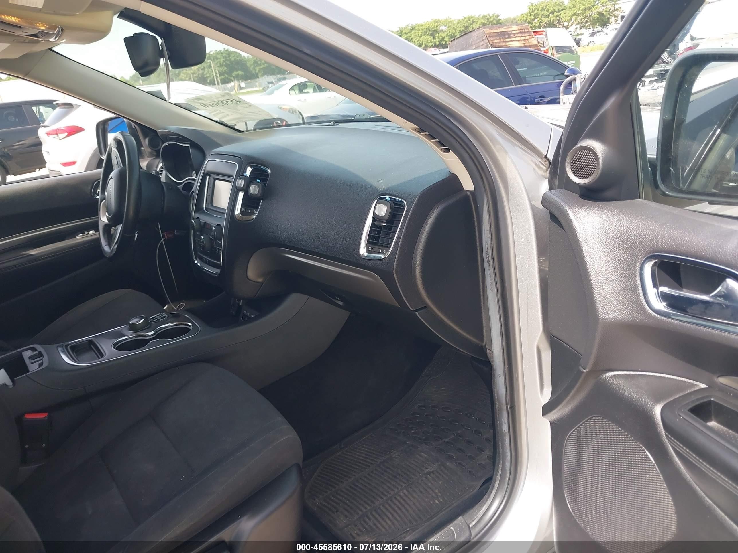 2014 Dodge Durango Sxt Gray vin: 1C4RDJAG2EC314137