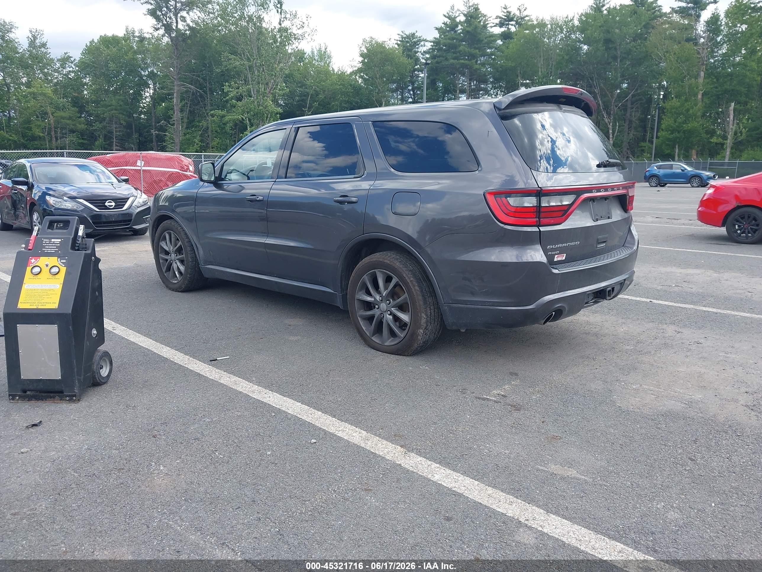 2014 Dodge Durango Sxt Серый vin: 1C4RDJAG2EC323145