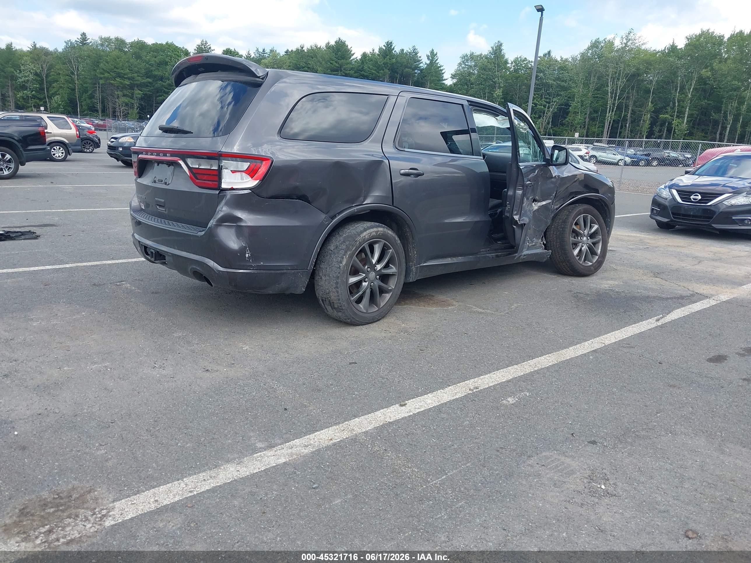 2014 Dodge Durango Sxt Серый vin: 1C4RDJAG2EC323145