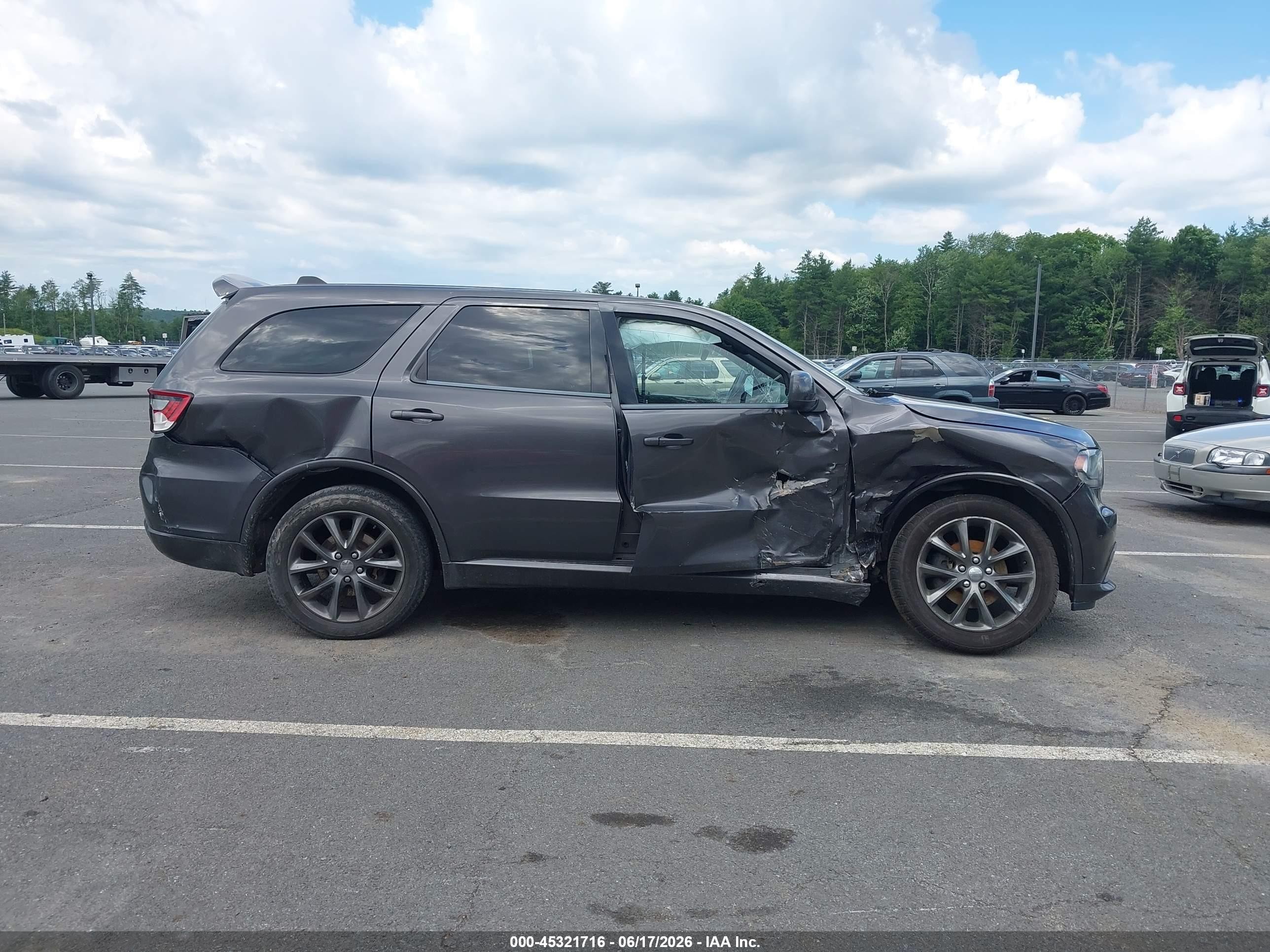 2014 Dodge Durango Sxt Серый vin: 1C4RDJAG2EC323145