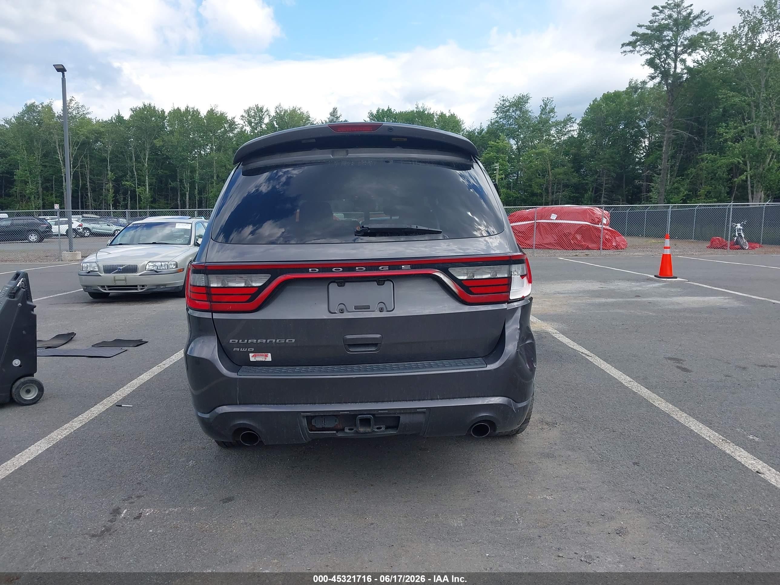 2014 Dodge Durango Sxt Серый vin: 1C4RDJAG2EC323145