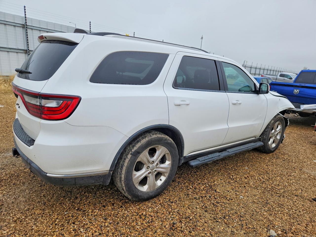 2014 Dodge Durango Sxt White vin: 1C4RDJAG2EC332654