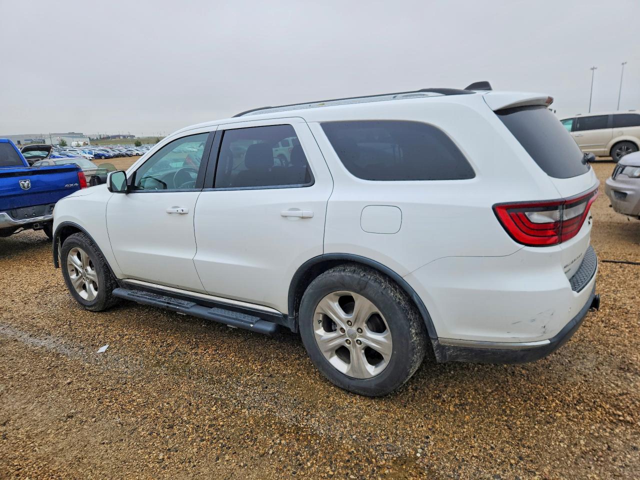 2014 Dodge Durango Sxt White vin: 1C4RDJAG2EC332654
