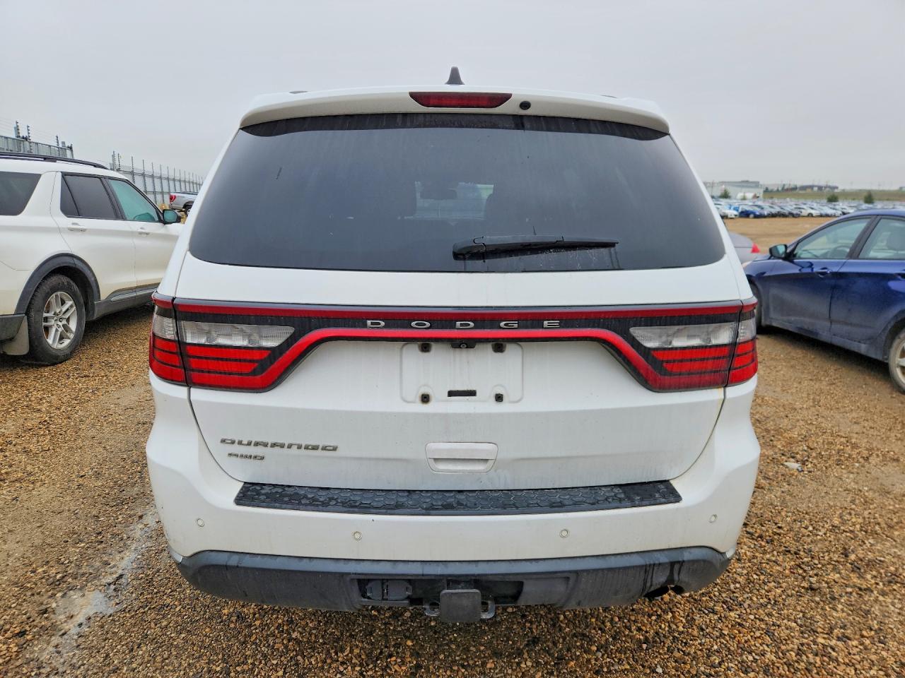 2014 Dodge Durango Sxt White vin: 1C4RDJAG2EC332654
