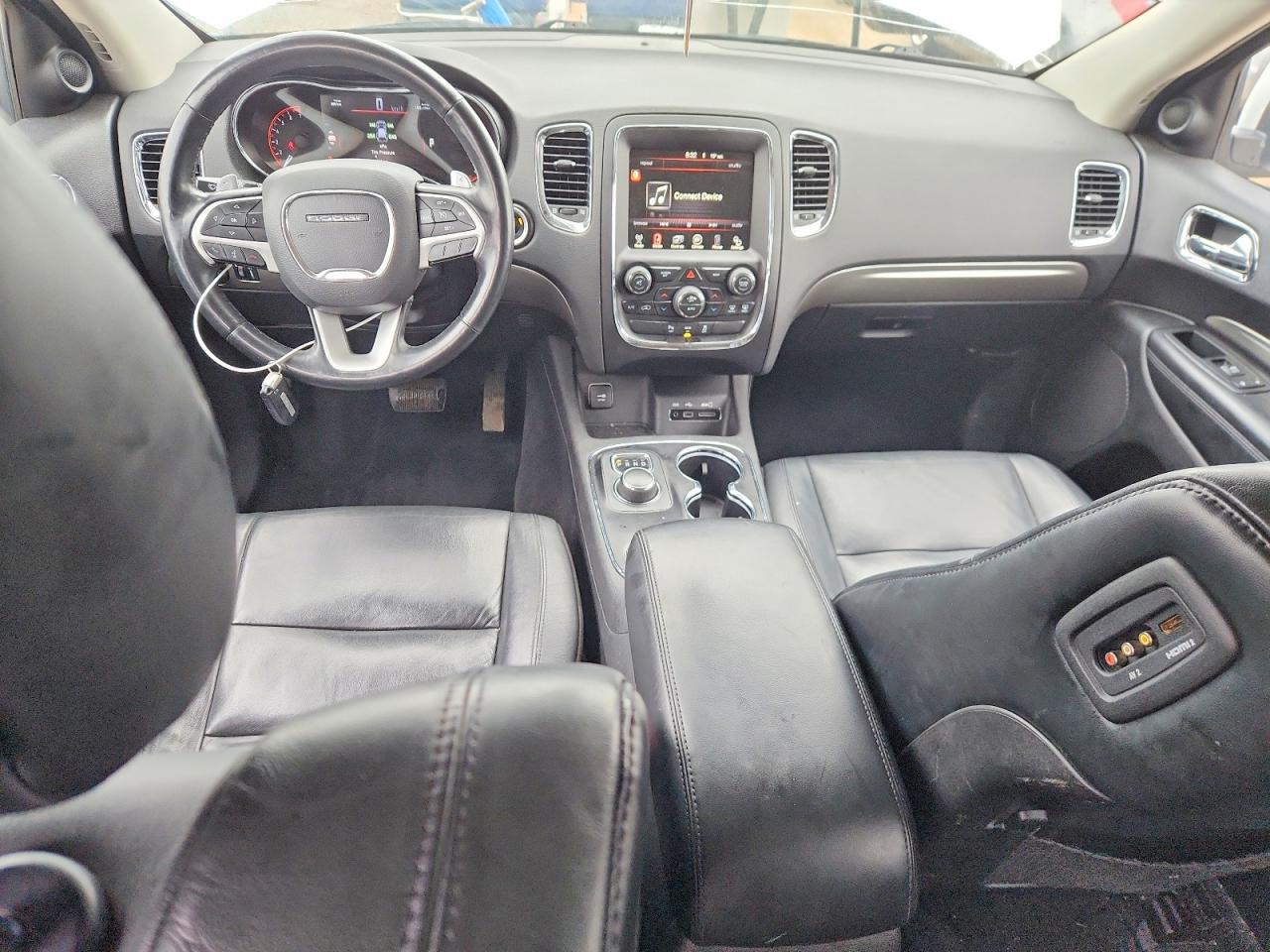 2014 Dodge Durango Sxt White vin: 1C4RDJAG2EC332654