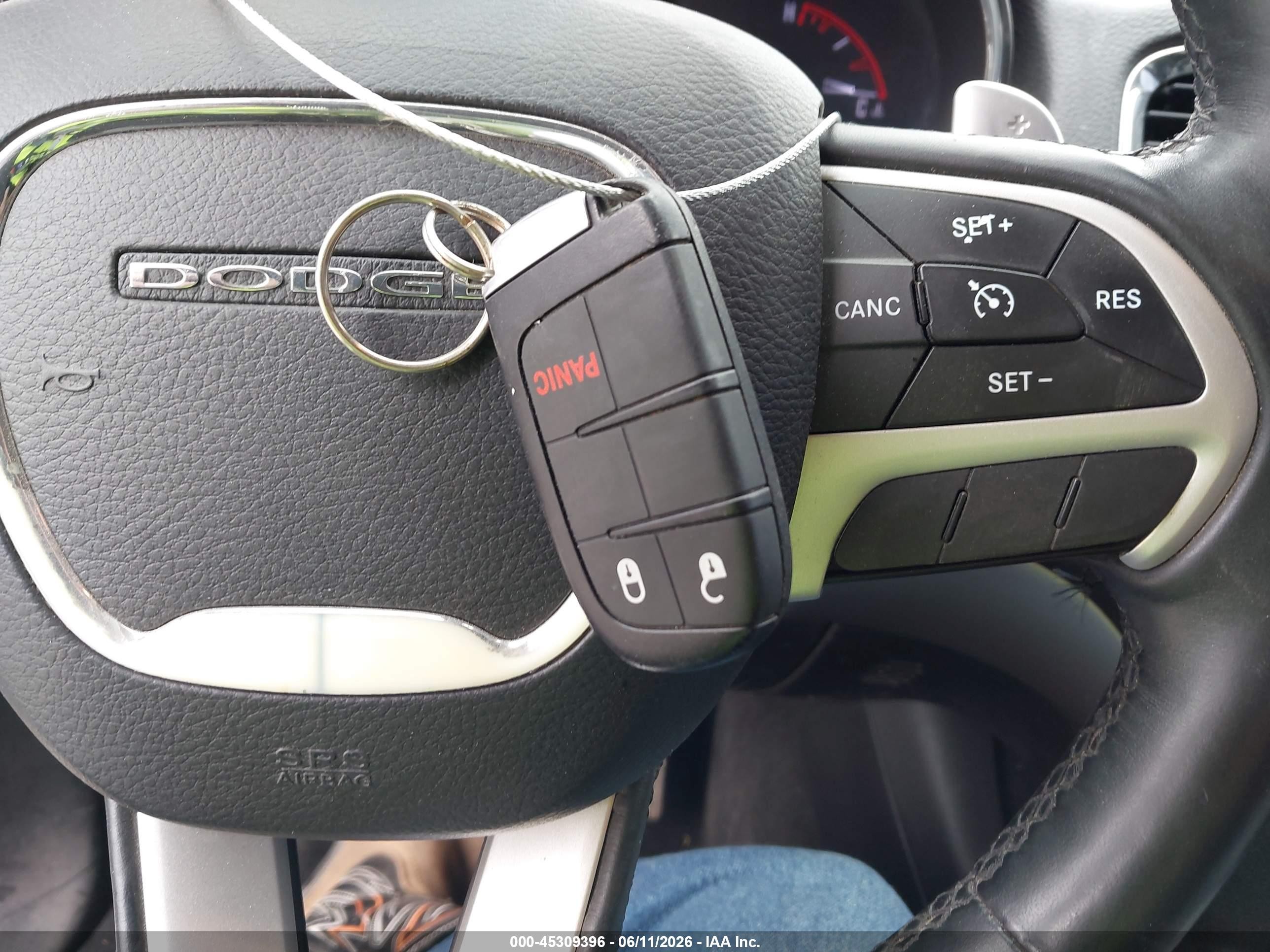 2014 Dodge Durango Sxt White vin: 1C4RDJAG2EC561996
