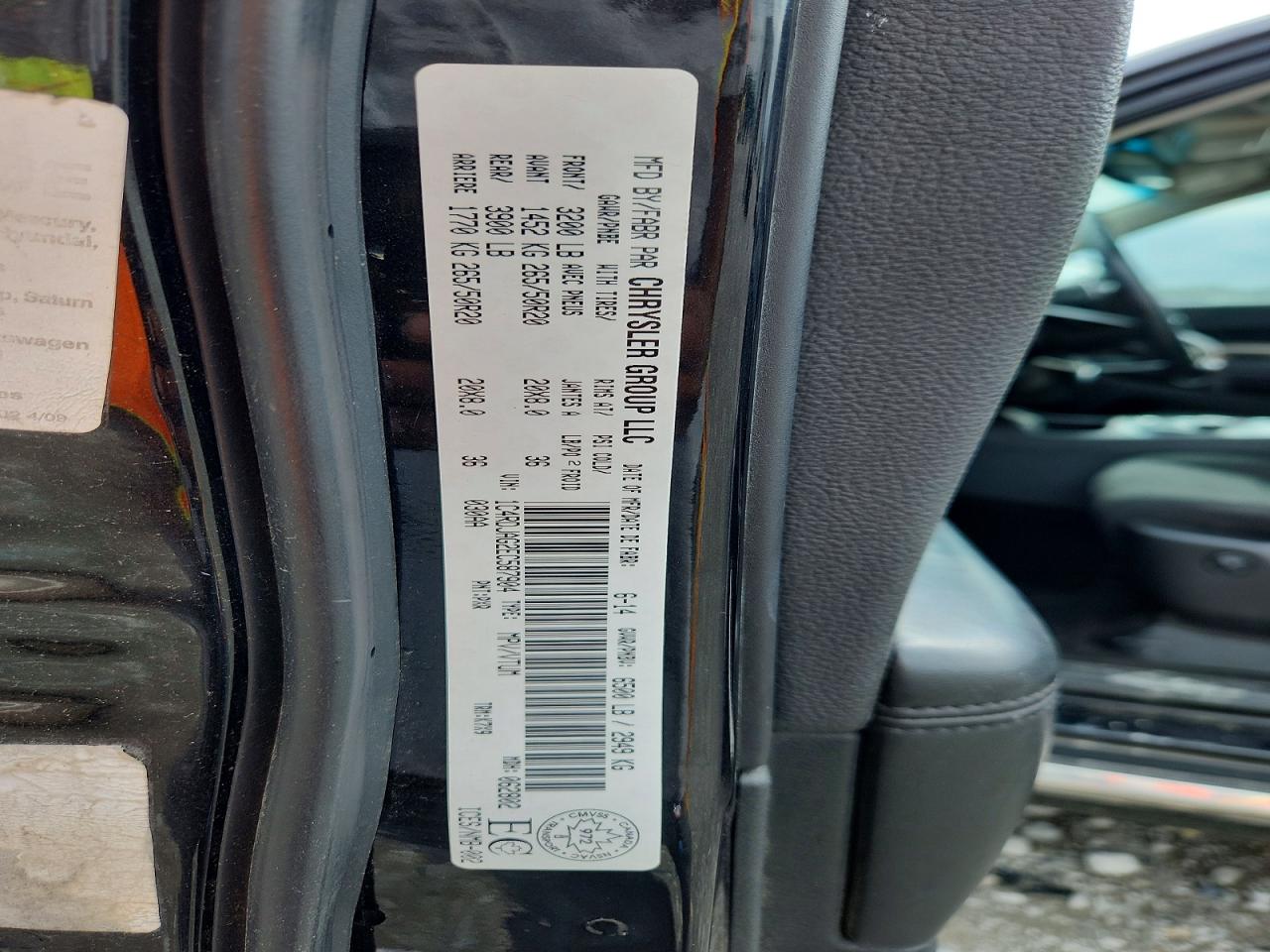 2014 Dodge Durango Sxt Black vin: 1C4RDJAG2EC587904