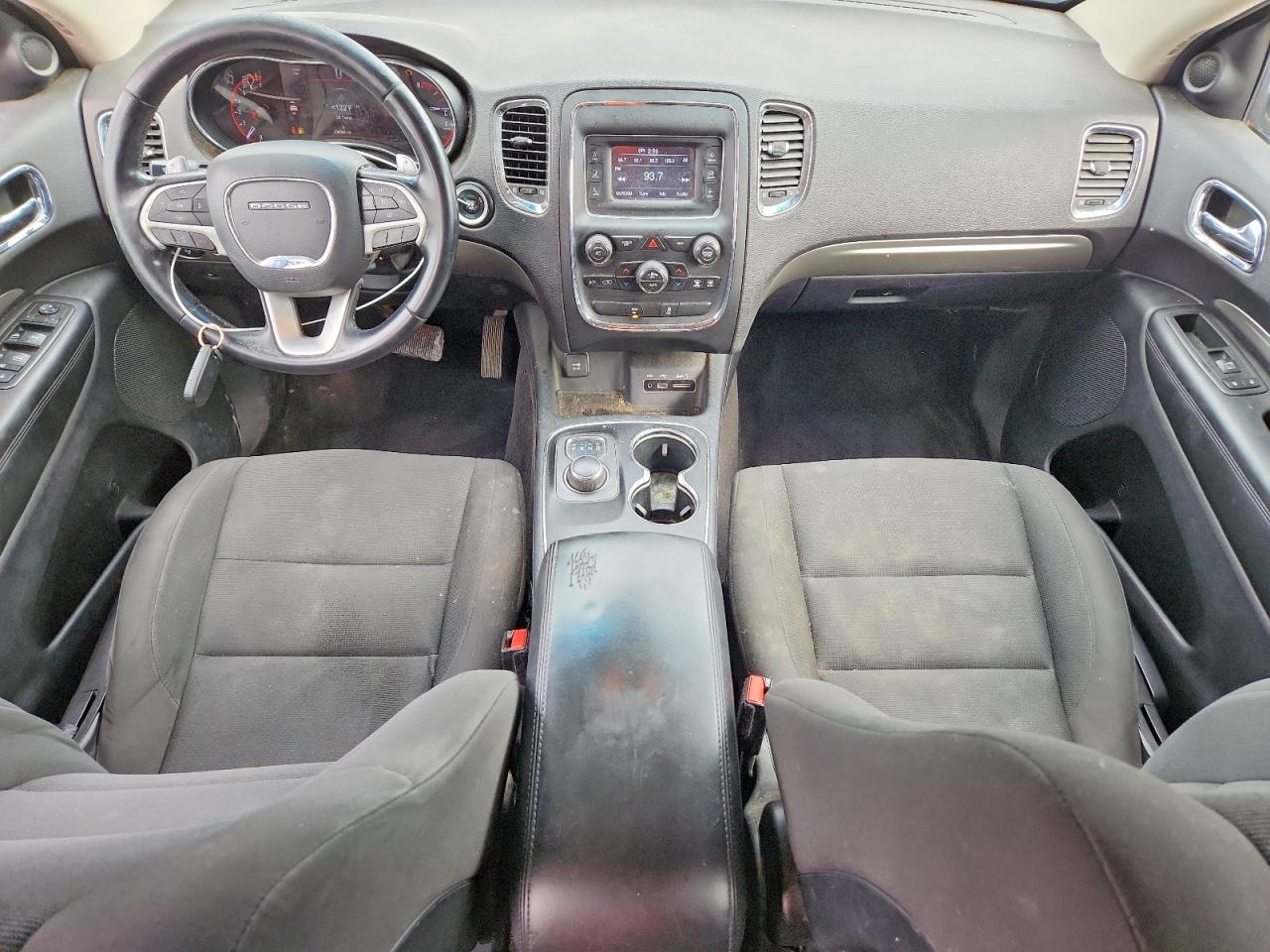 2014 Dodge Durango Sxt Black vin: 1C4RDJAG2EC587904