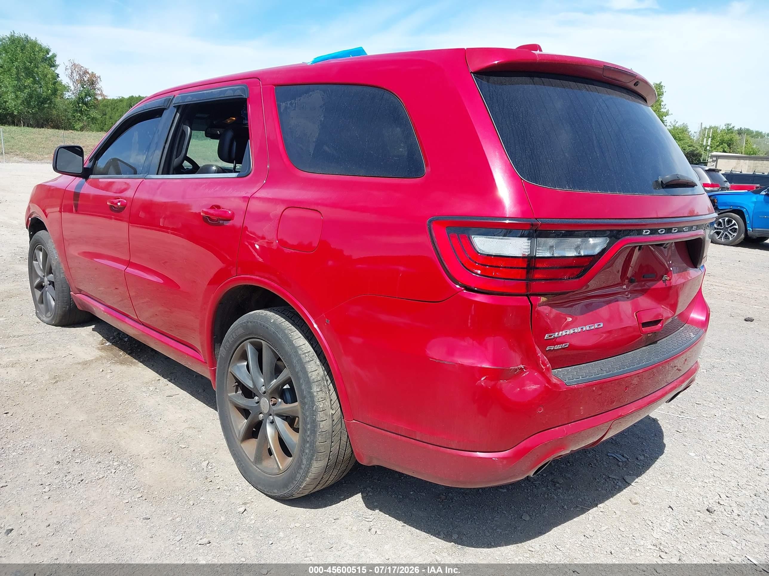 2015 Dodge Durango Sxt Red vin: 1C4RDJAG2FC147604