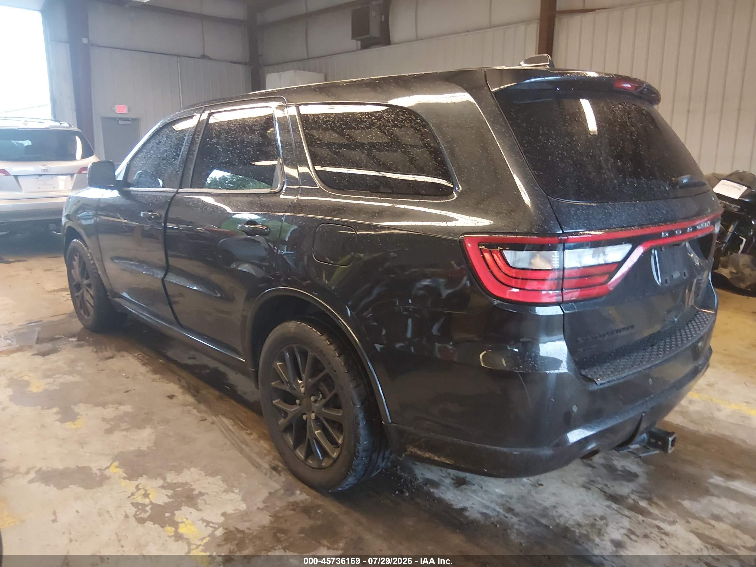 2015 Dodge Durango Sxt Black vin: 1C4RDJAG2FC750665