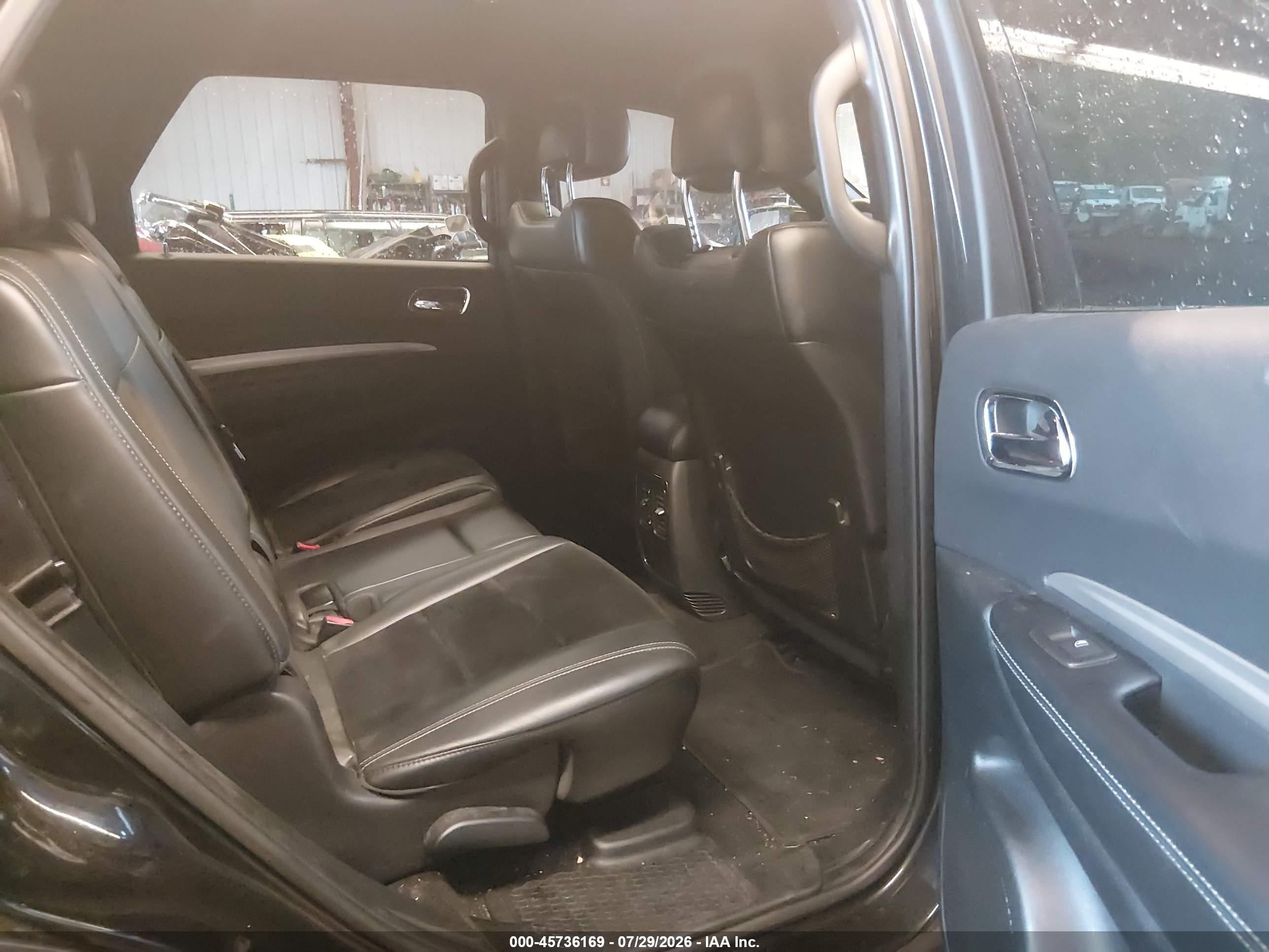 2015 Dodge Durango Sxt Black vin: 1C4RDJAG2FC750665
