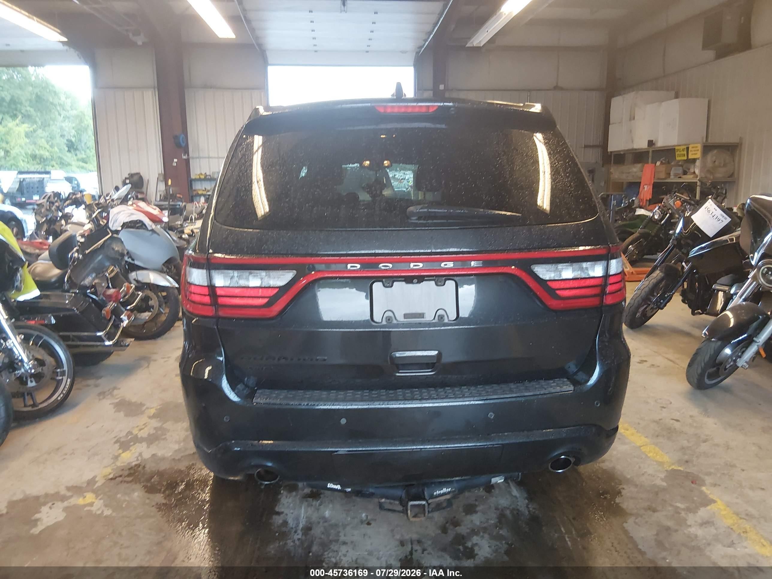 2015 Dodge Durango Sxt Black vin: 1C4RDJAG2FC750665