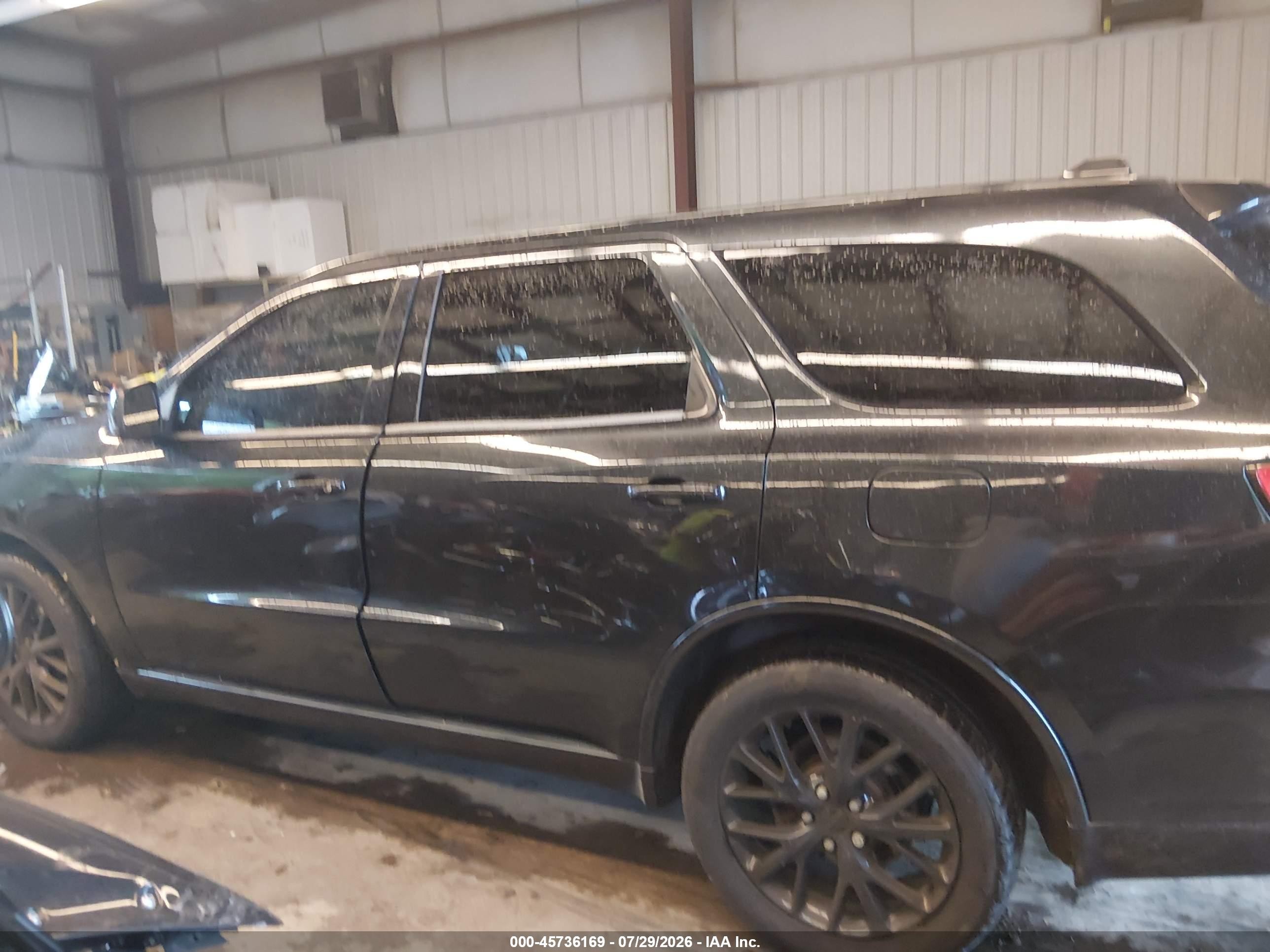 2015 Dodge Durango Sxt Black vin: 1C4RDJAG2FC750665