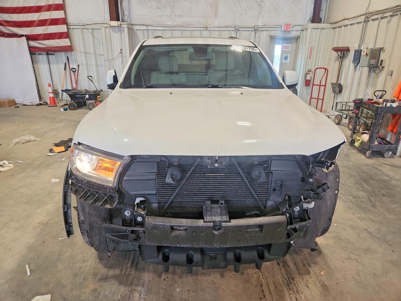 2015 Dodge Durango Sxt White vin: 1C4RDJAG2FC833187